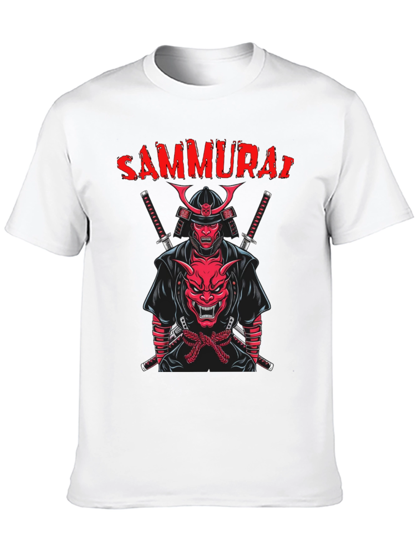 Samurai Graphic T-Shirt: Bold Streetwear