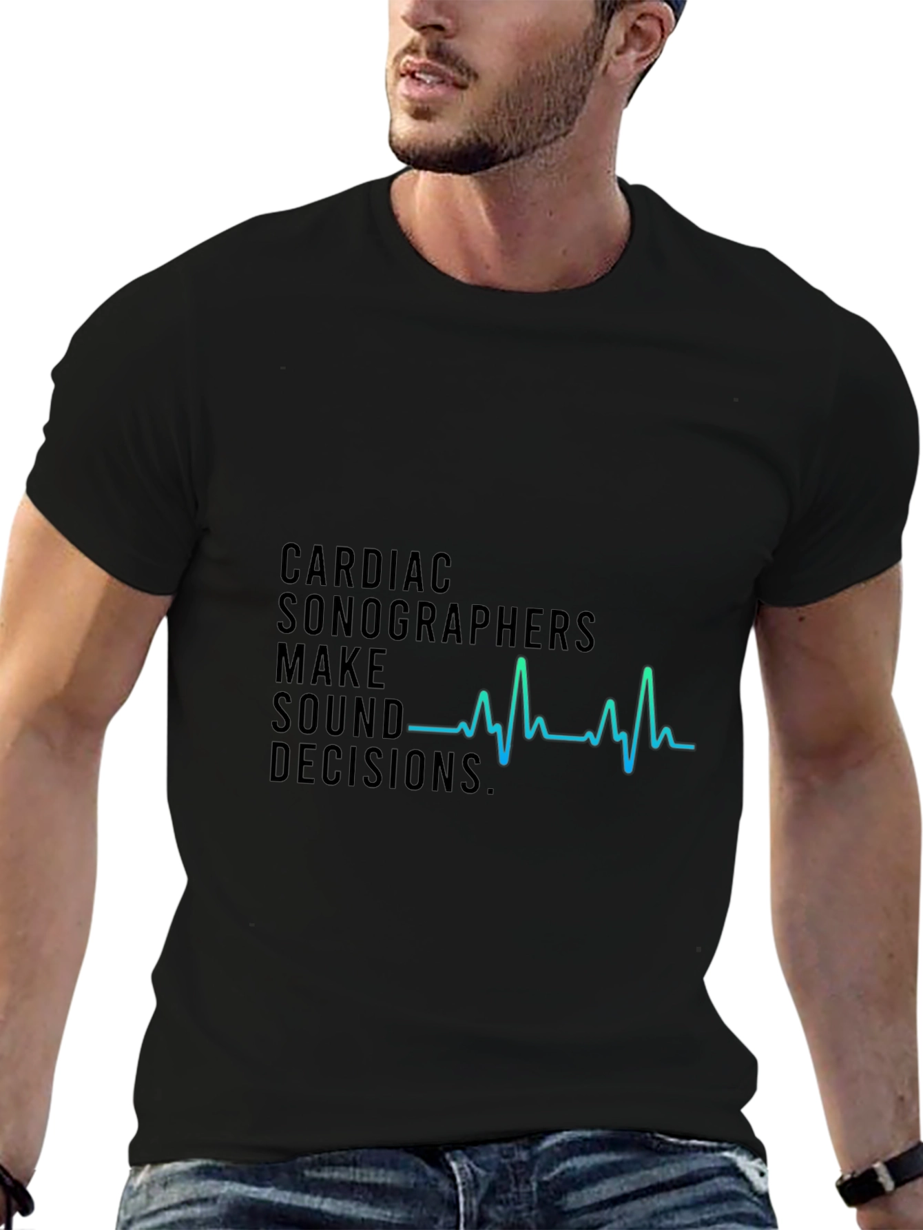 Cardiac Sonographer T-Shirt - Sound Decisions