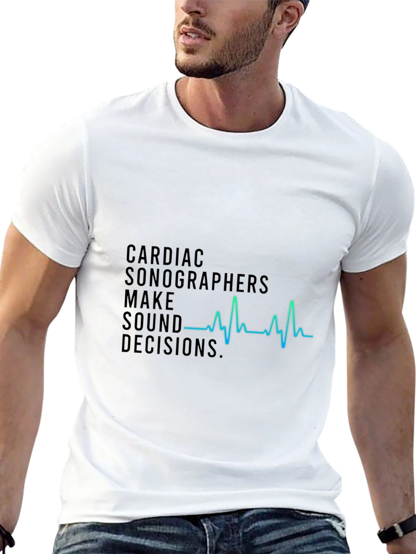 Cardiac Sonographer T-Shirt - Sound Decisions