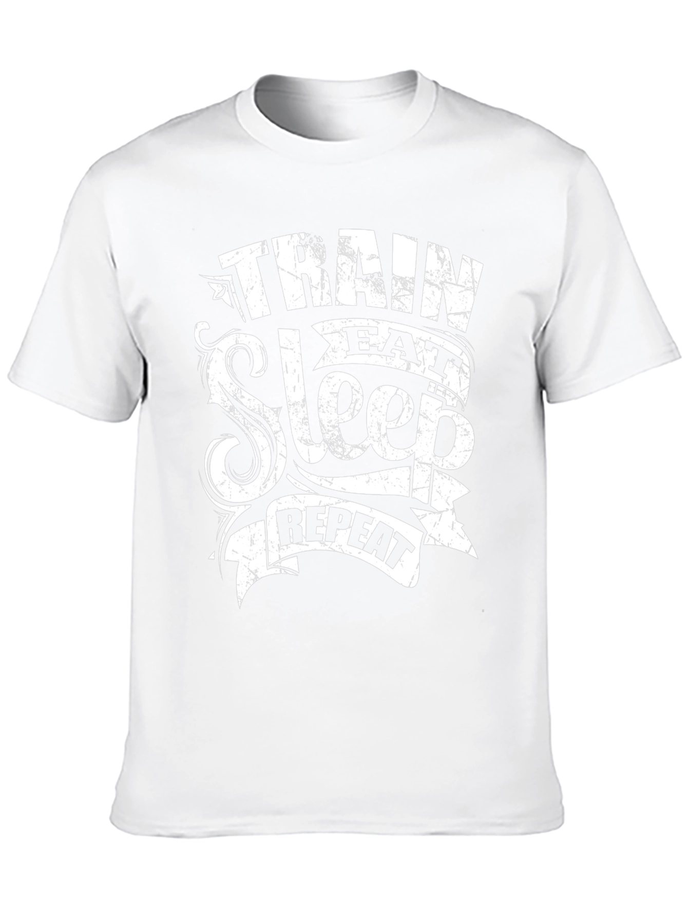 Train Eat Sleep Repeat Graphic T-Shirt