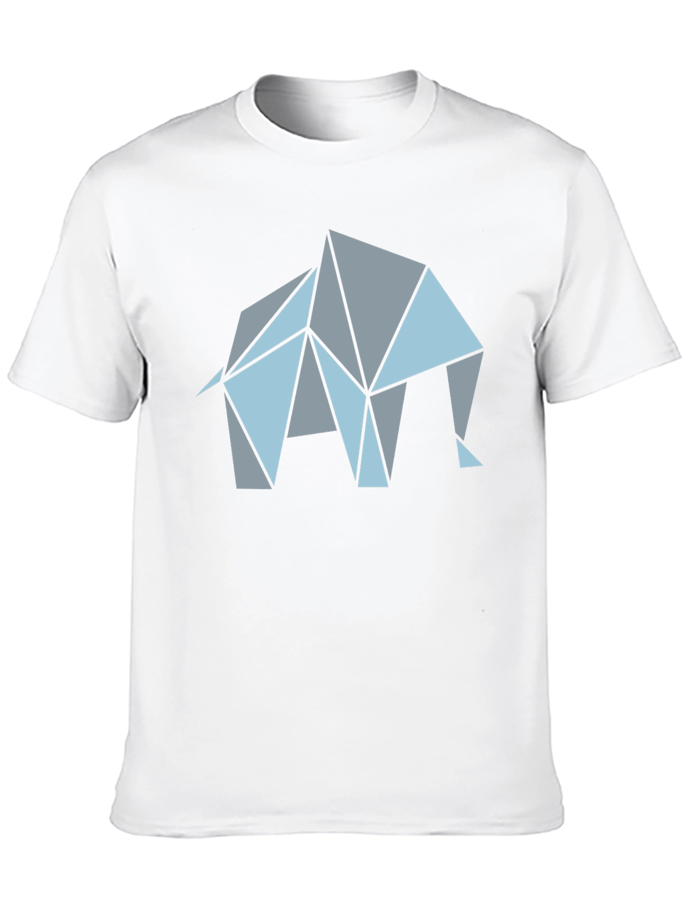Geometric Elephant Graphic T-Shirt