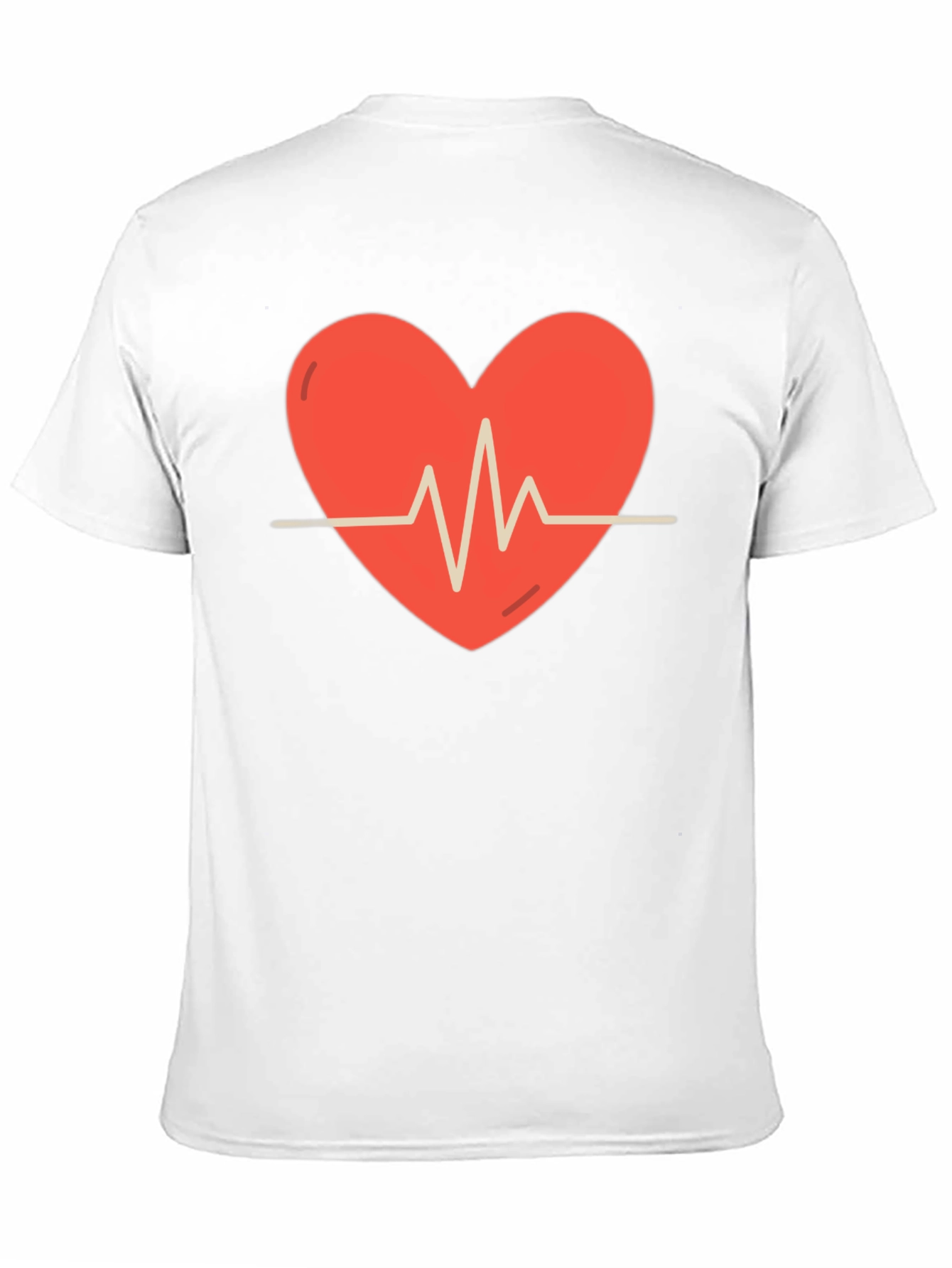 Heartbeat Graphic Tee - Stylish Comfort