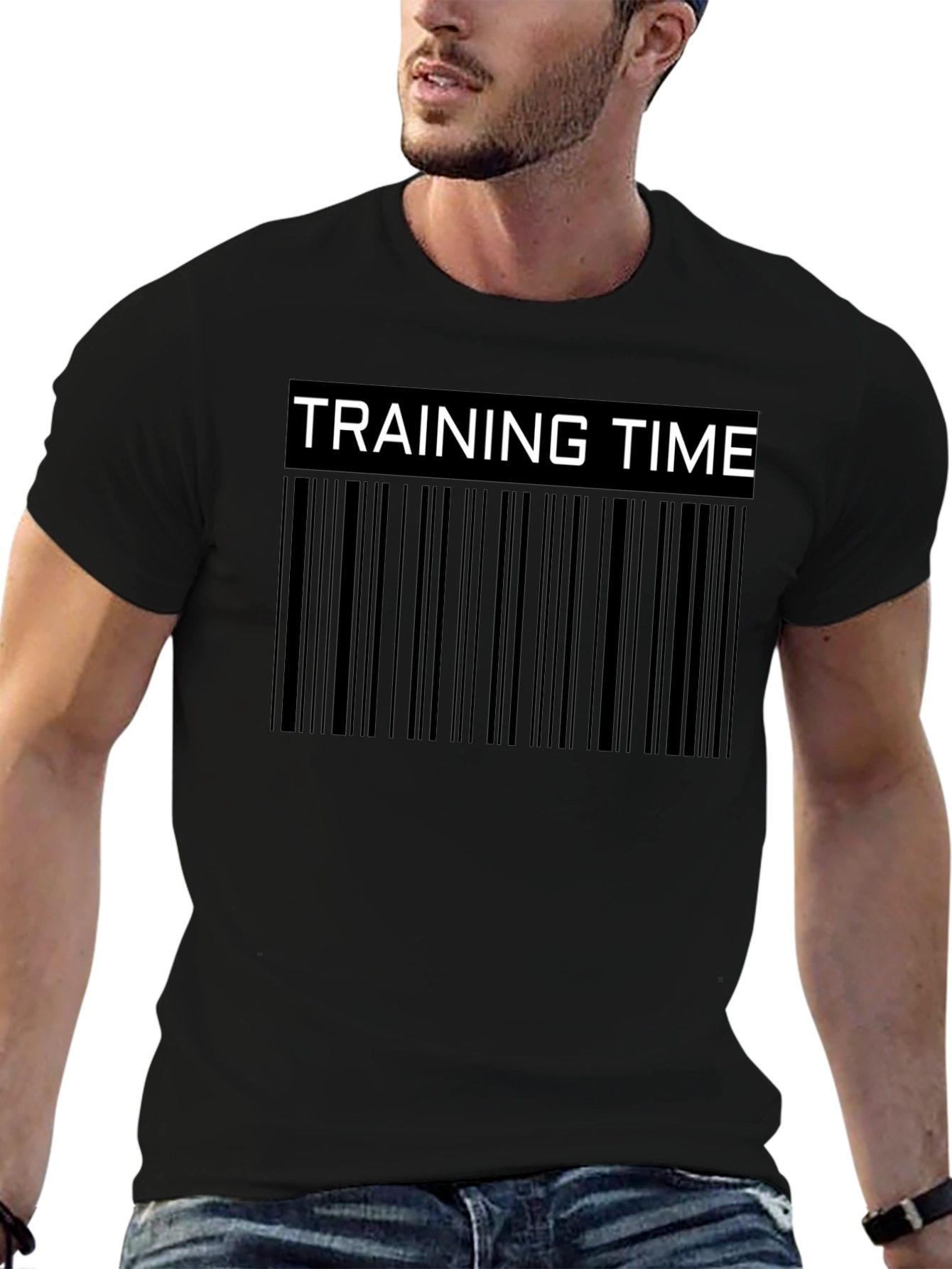 Training Time Barcode T-Shirt