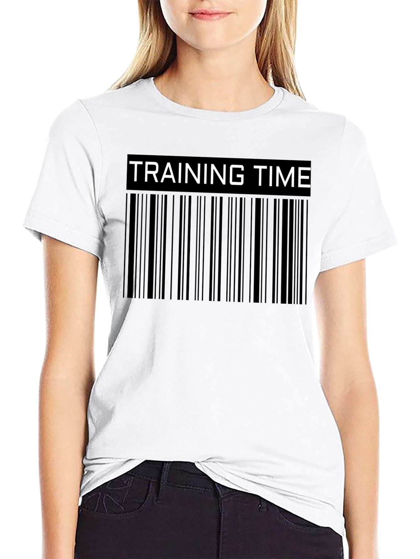 Training Time Barcode T-Shirt
