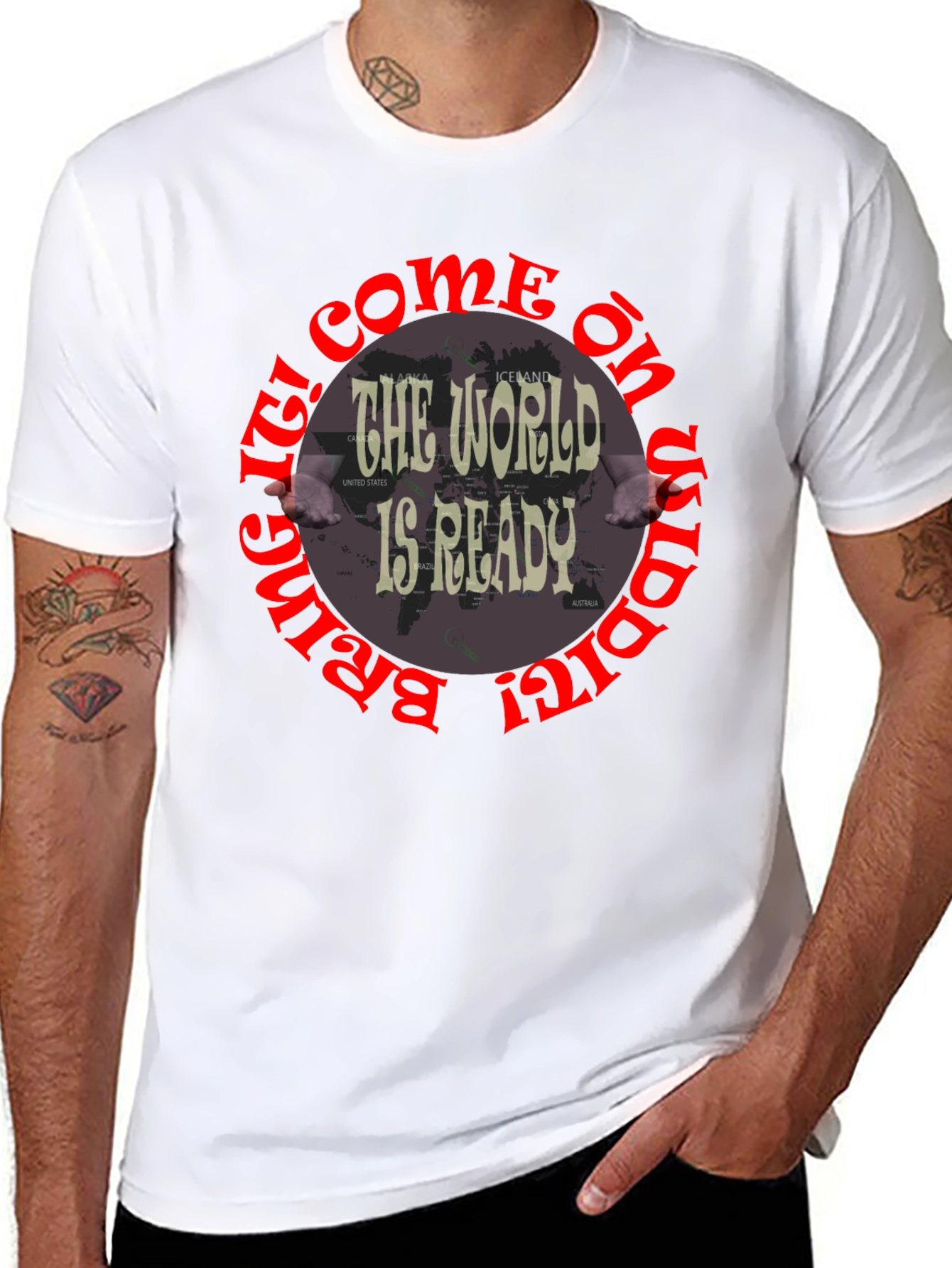 The World Is Ready Graphic T-Shirt