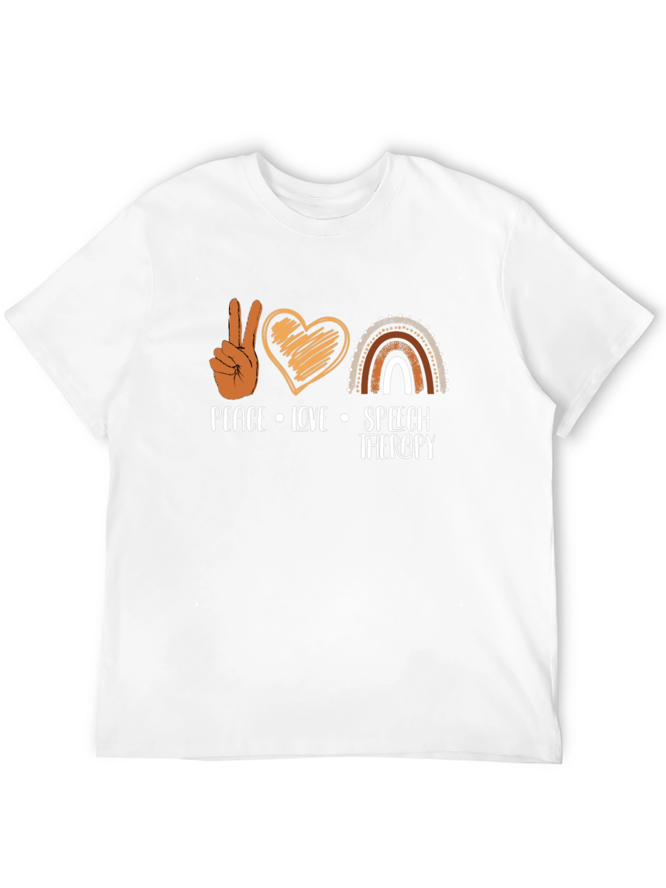 Peace Love Speech Therapy T-Shirt