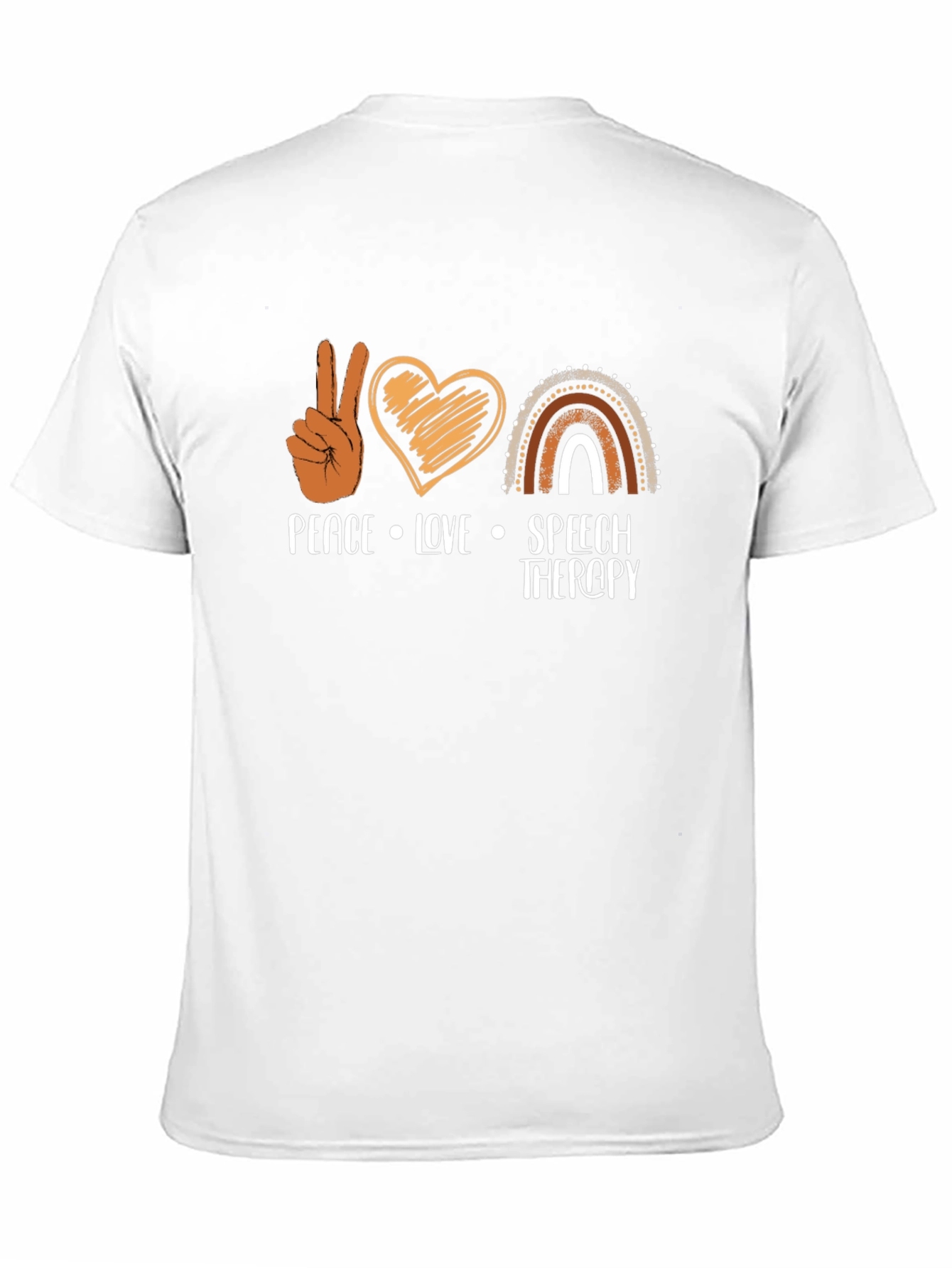 Peace Love Speech Therapy T-Shirt