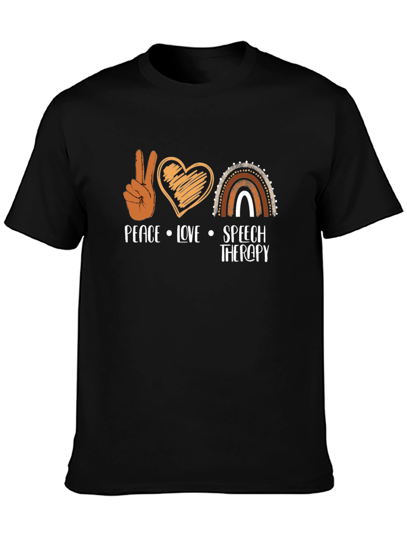 Peace Love Speech Therapy T-Shirt