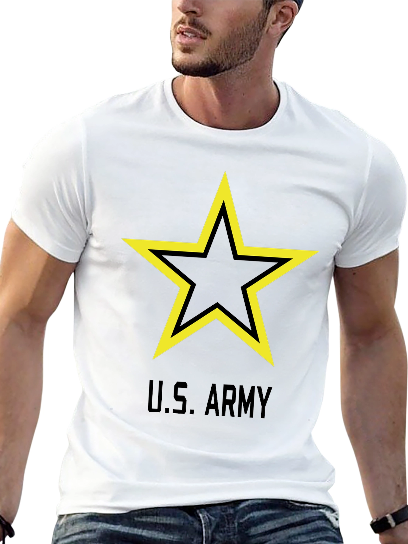U.S. Army Star Graphic Black T-Shirt
