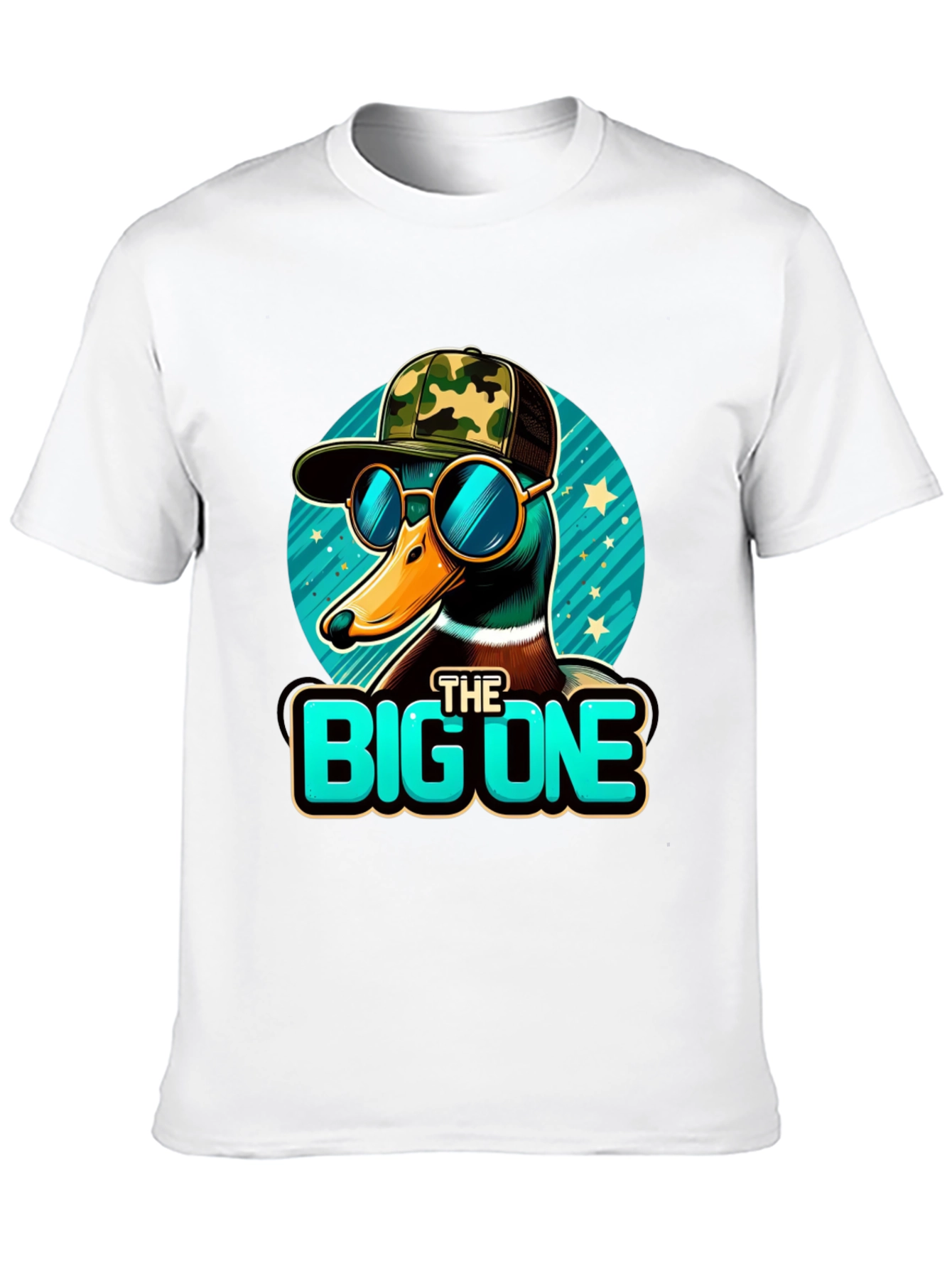 The Big One Duck Graphic T-Shirt