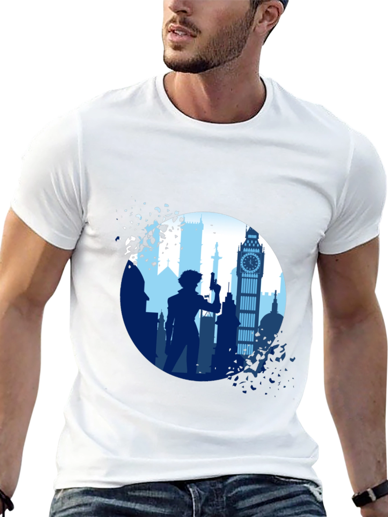 London Silhouette Graphic T-Shirt