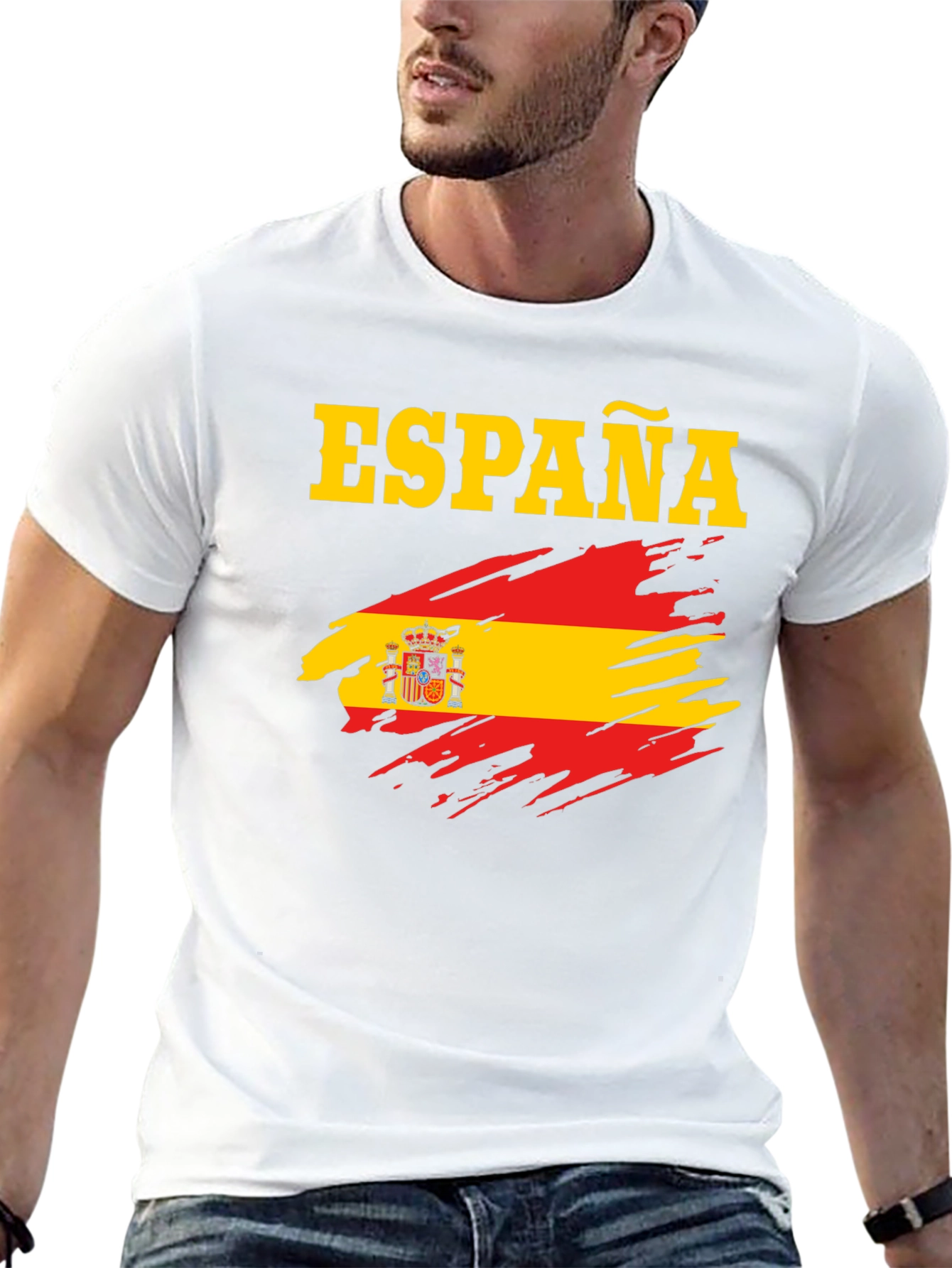 España Flag T-Shirt - Spain Pride Tee