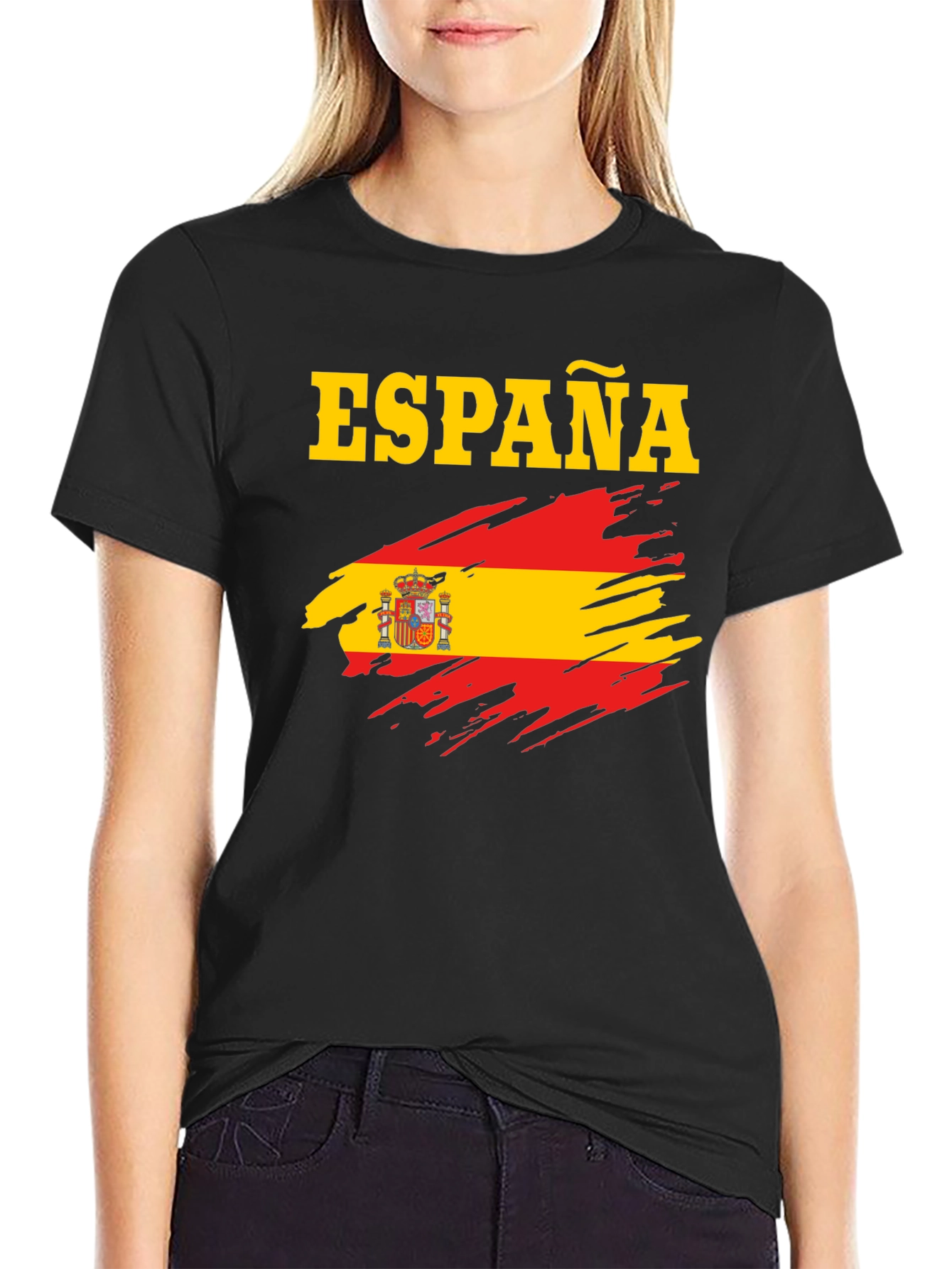 España Flag T-Shirt - Spain Pride Tee