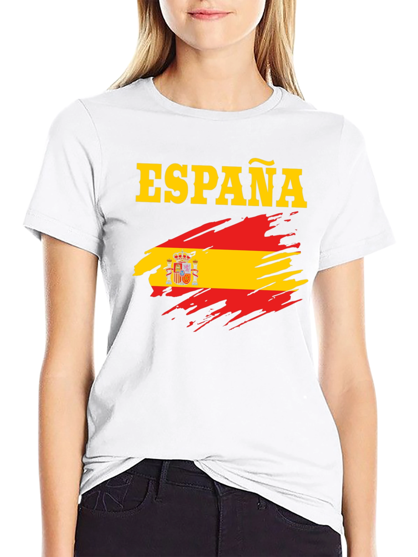 España Flag T-Shirt - Spain Pride Tee