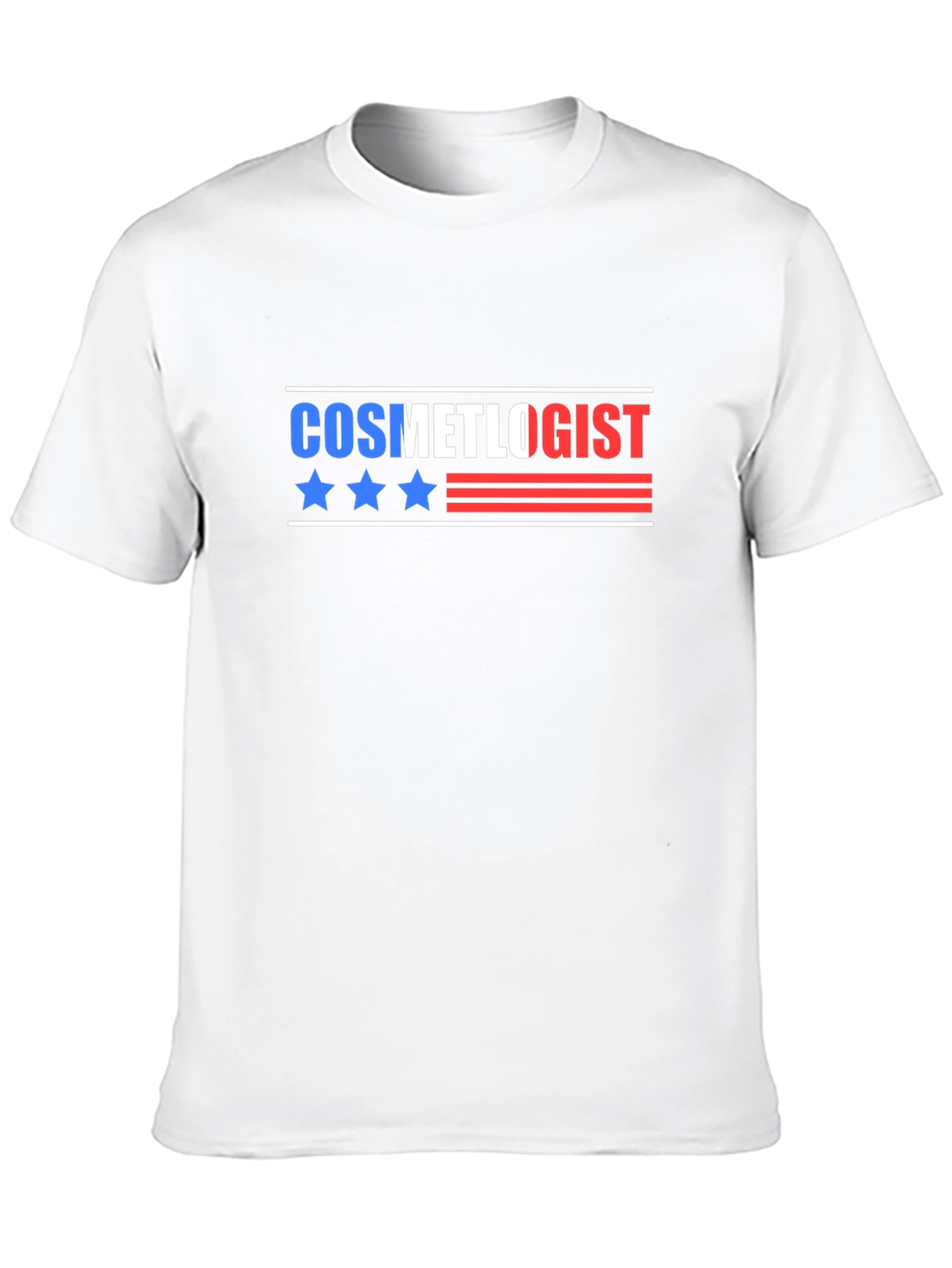 Cosmetologist Patriotic T-Shirt