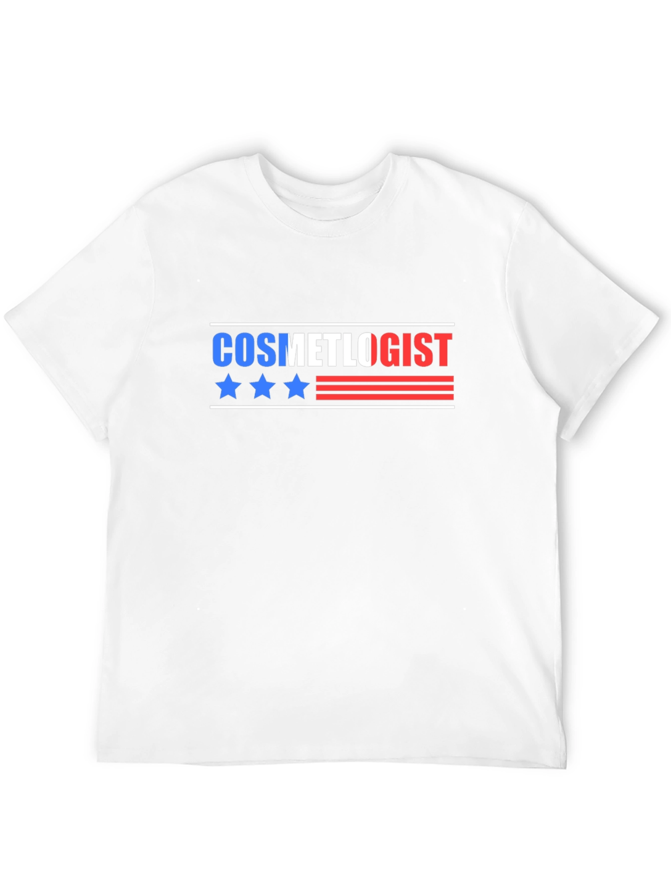 Cosmetologist Patriotic T-Shirt