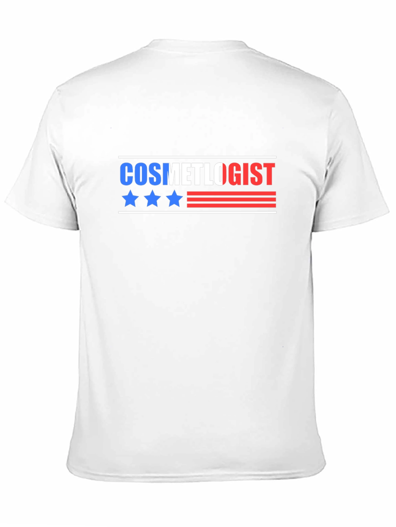 Cosmetologist Patriotic T-Shirt
