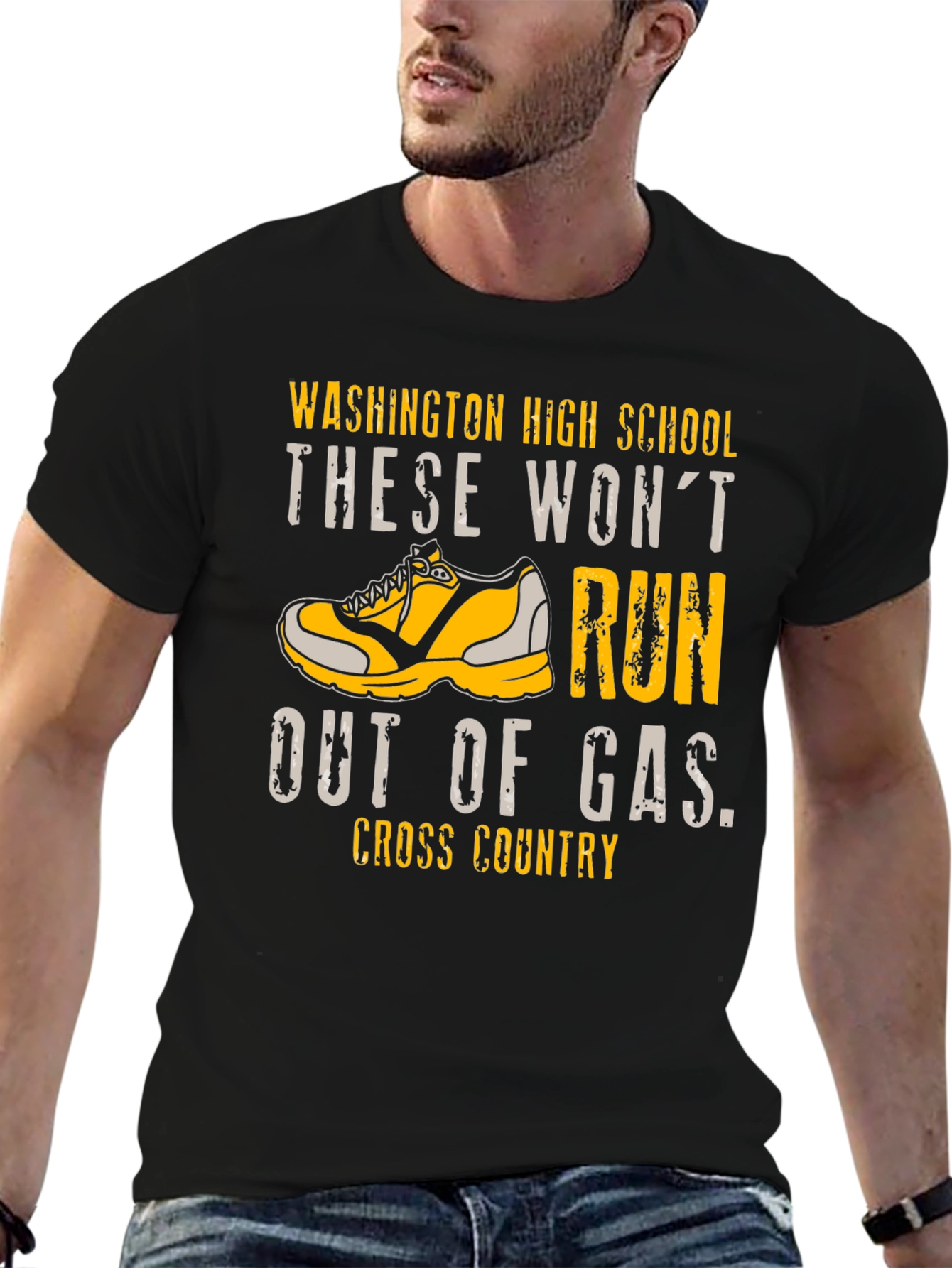 Cross Country Running Graphic T-Shirt