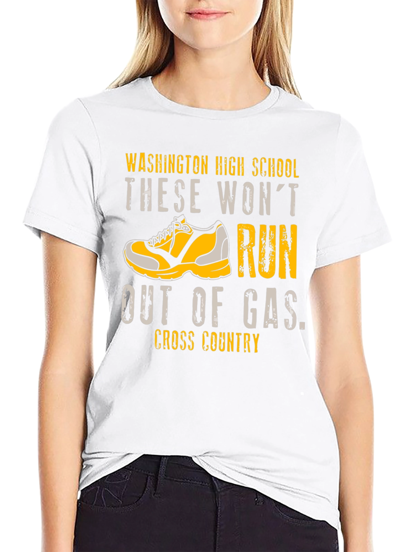 Cross Country Running Graphic T-Shirt