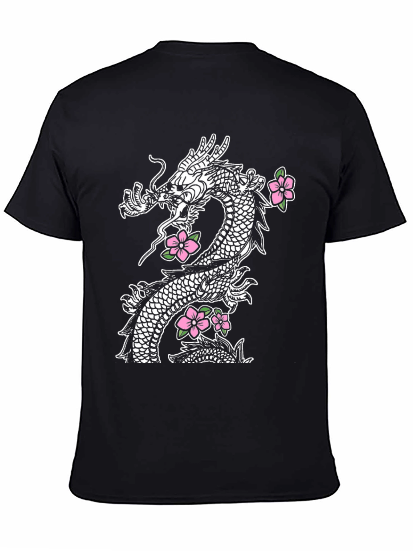 Dragon & Blossom Graphic Tee