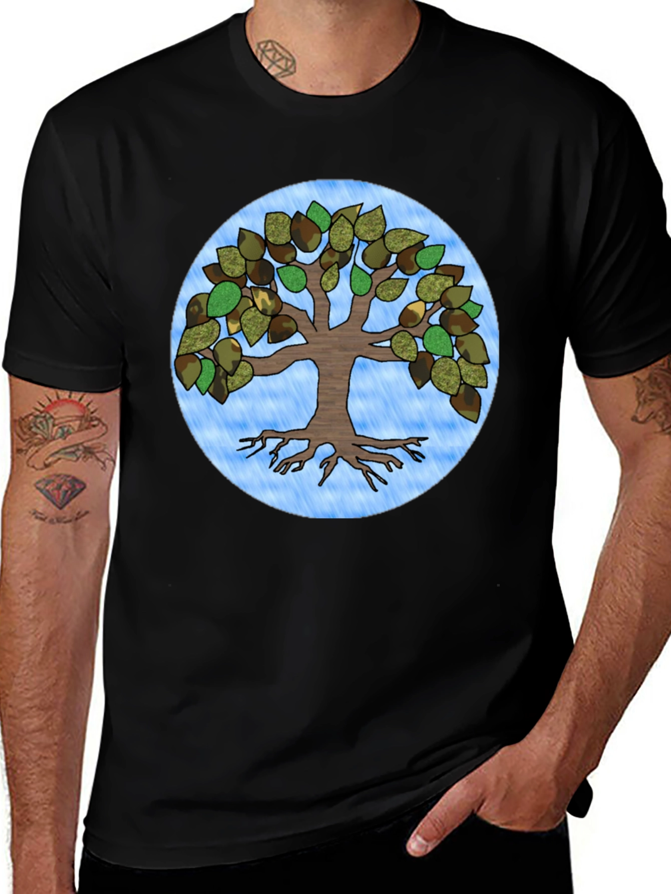 Tree of Life Graphic Tee - Nature Inspired T-Shirt