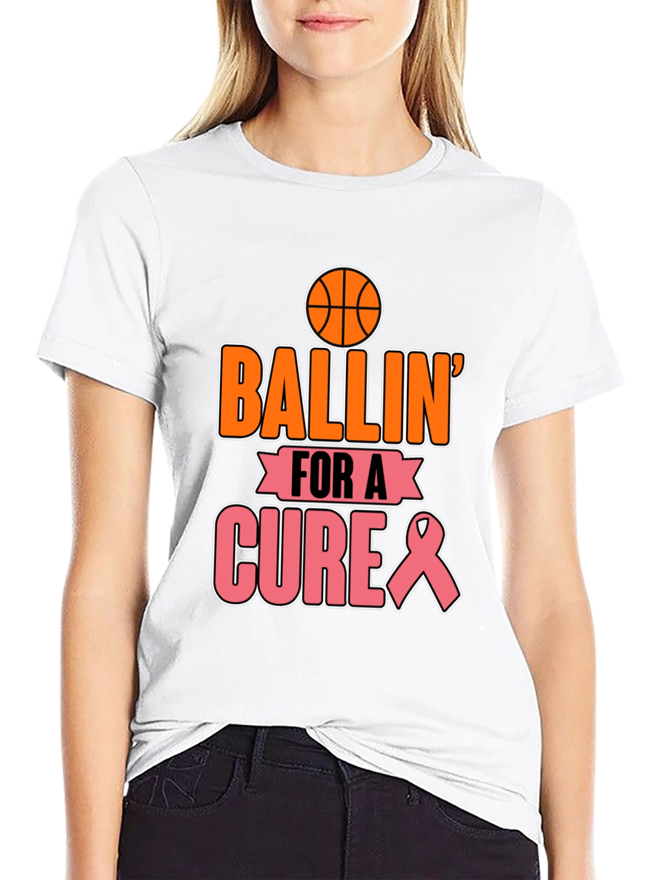 Ballin For a Cure T-Shirt