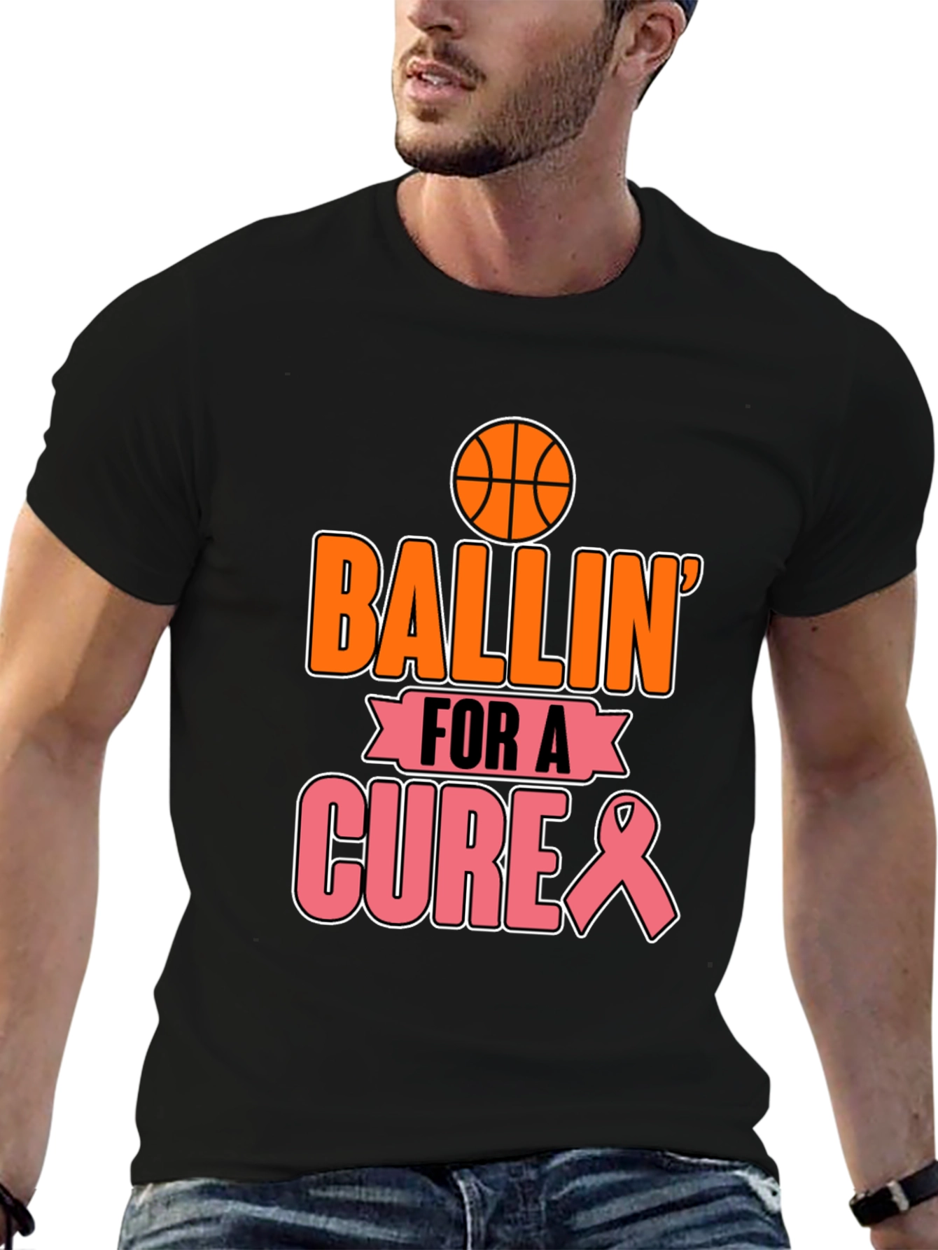 Ballin For a Cure T-Shirt