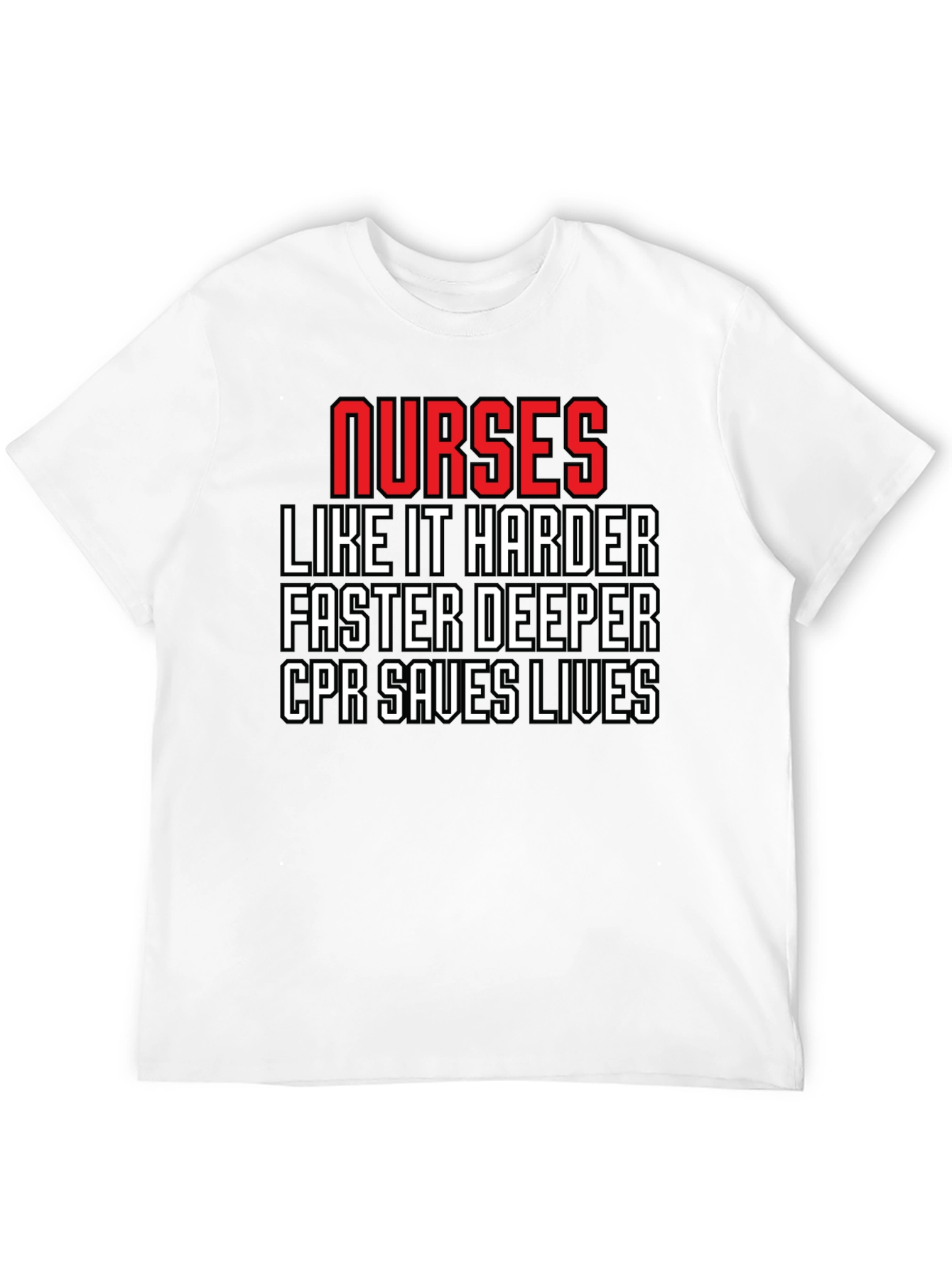 Nurses CPR Saves Lives Graphic Tee