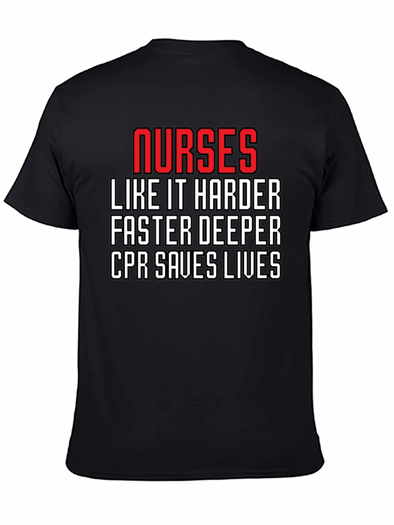 Nurses CPR Saves Lives Graphic Tee