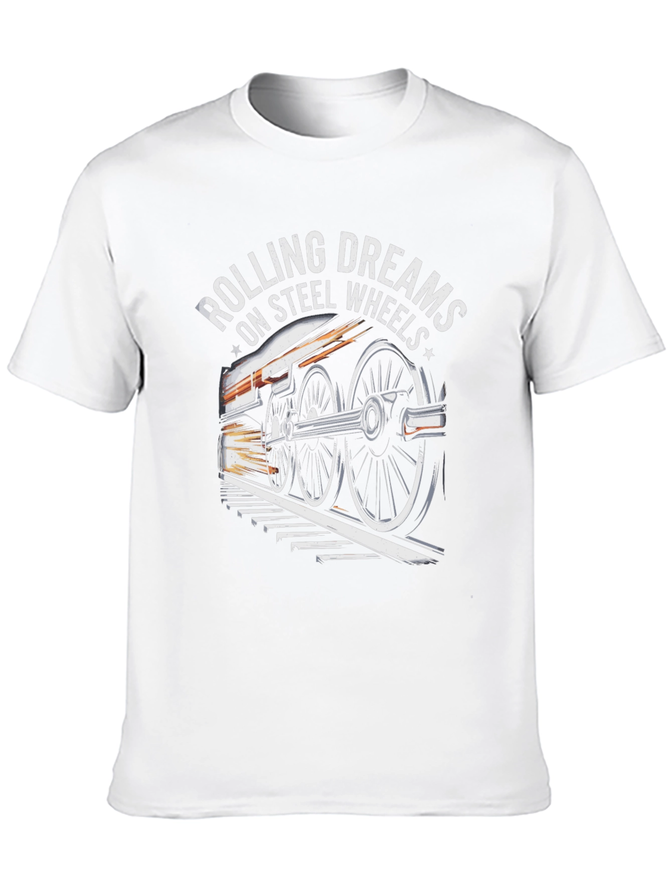 Rolling Dreams on Steel Wheels Graphic Tee