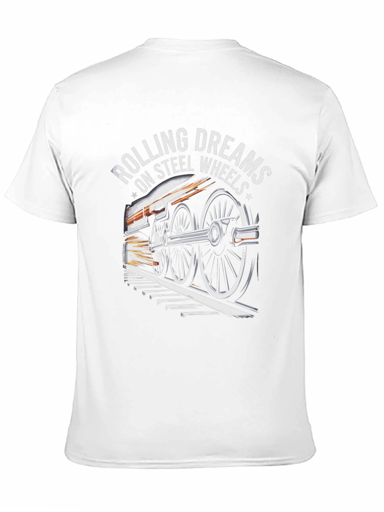 Rolling Dreams on Steel Wheels Graphic Tee