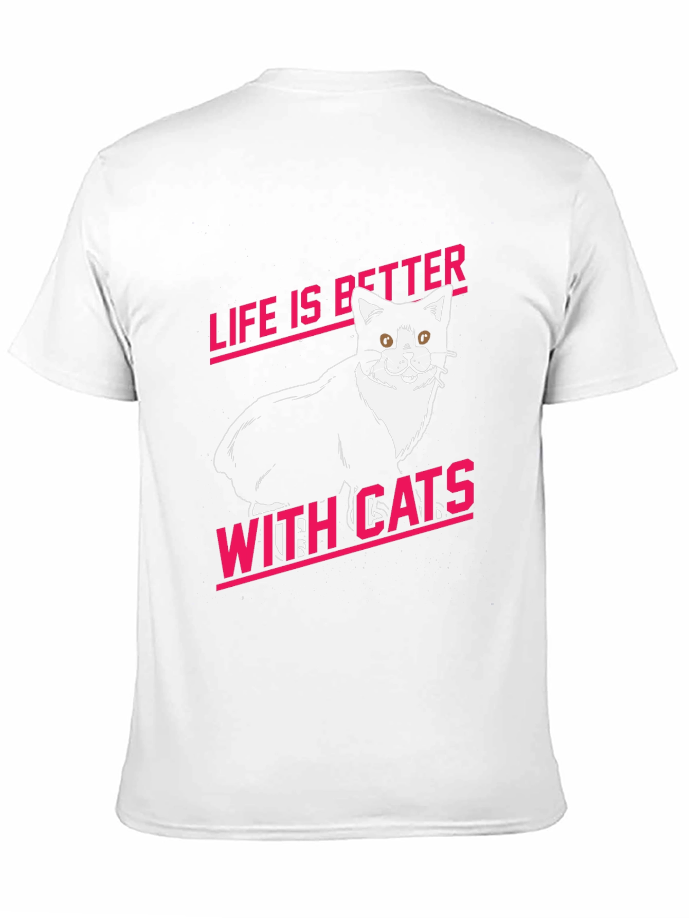 Life is Better With Cats Graphic Tee