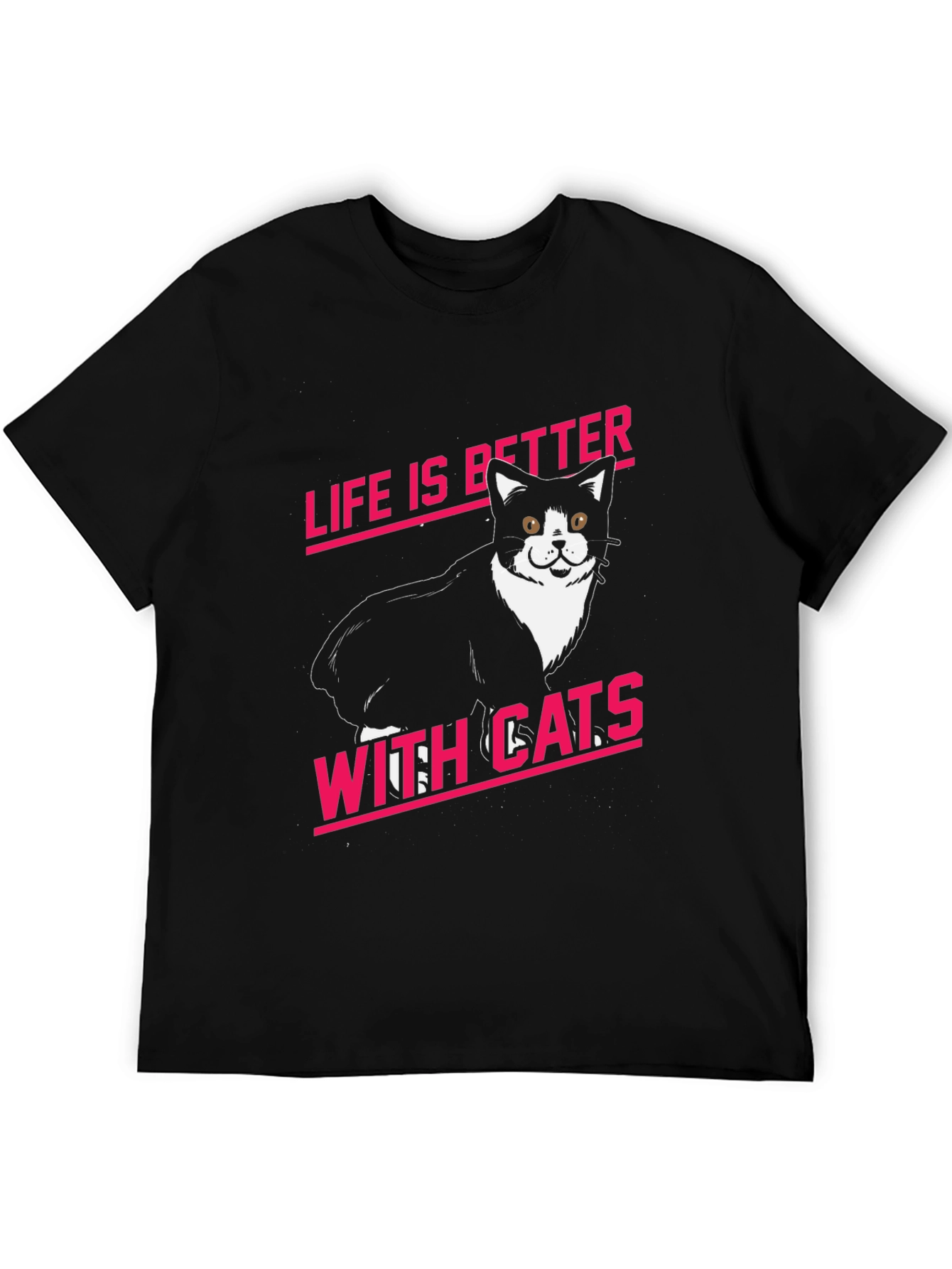 Life is Better With Cats Graphic Tee