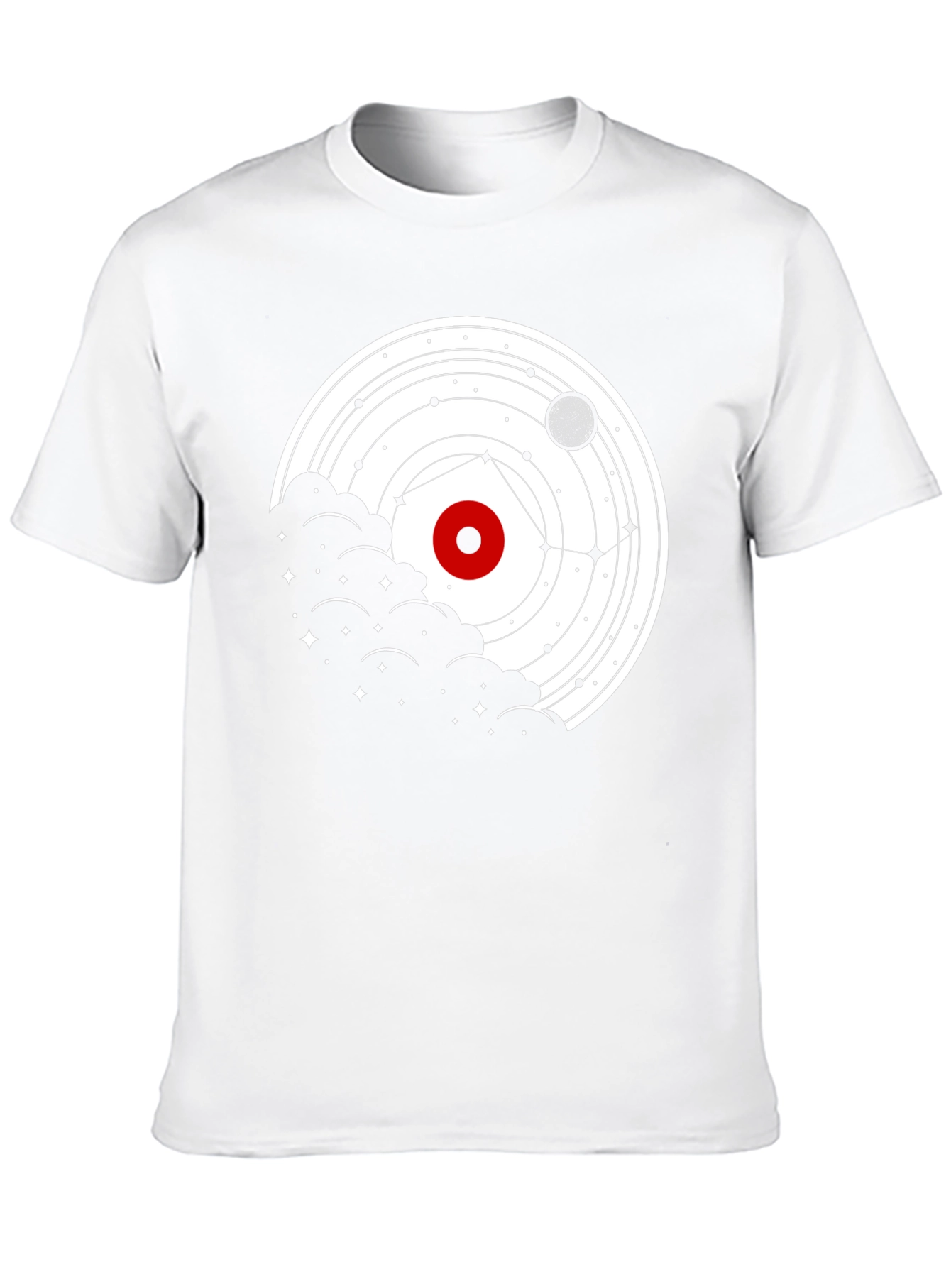 Cosmic Orbit T-Shirt - Celestial Graphic Tee