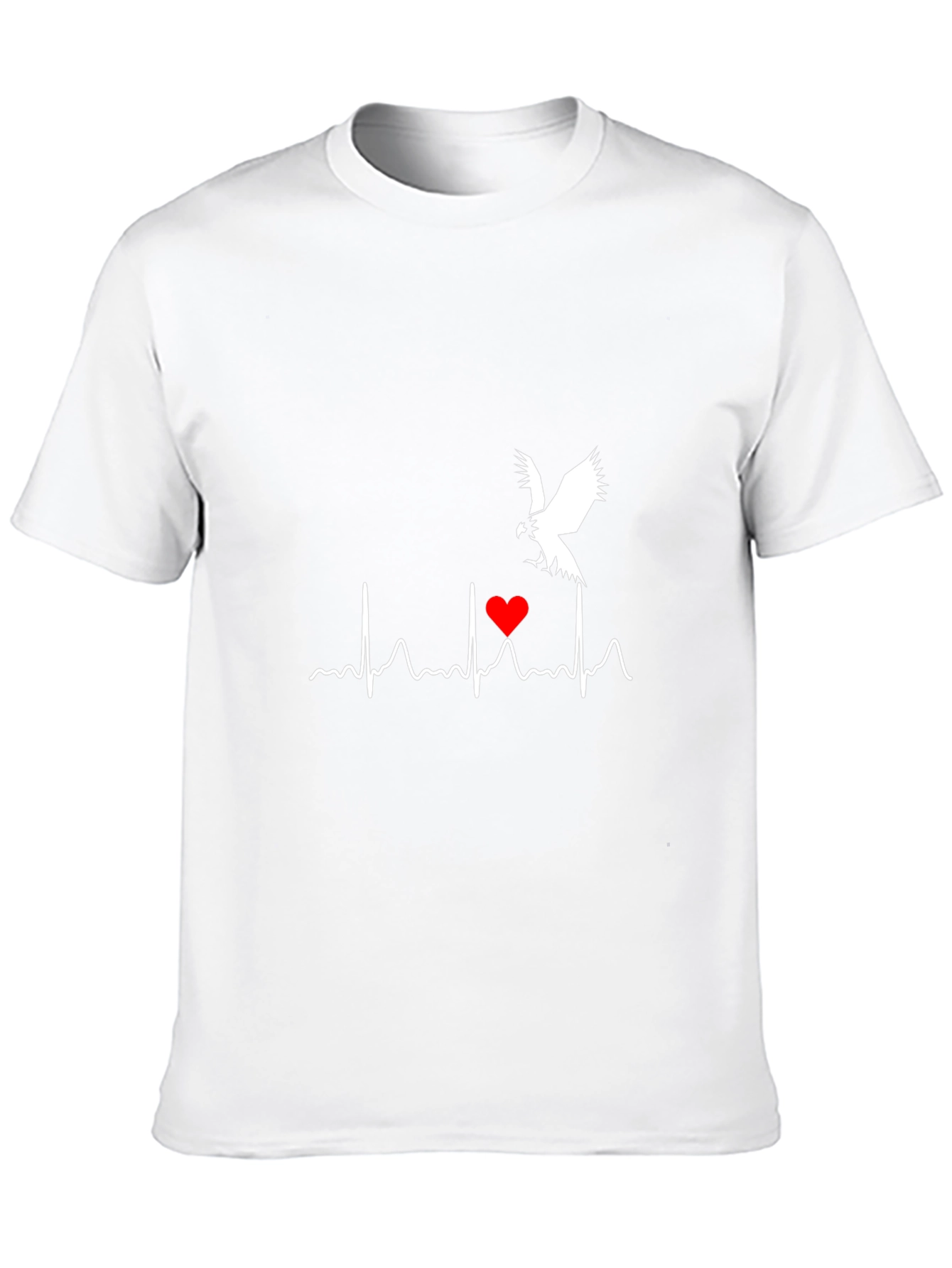Heartbeat Eagle Graphic T-Shirt