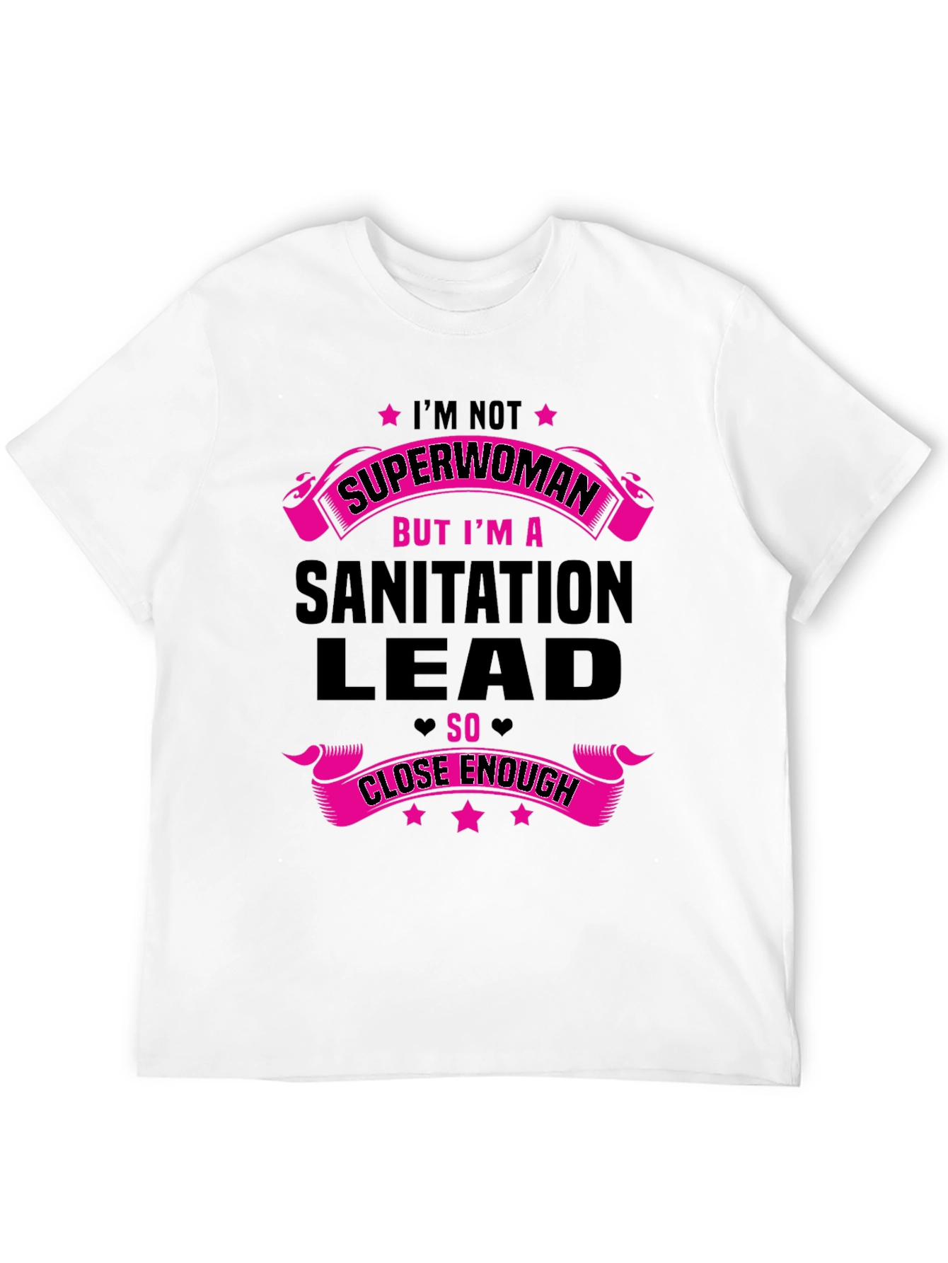 Sanitation Lead Superwoman T-Shirt