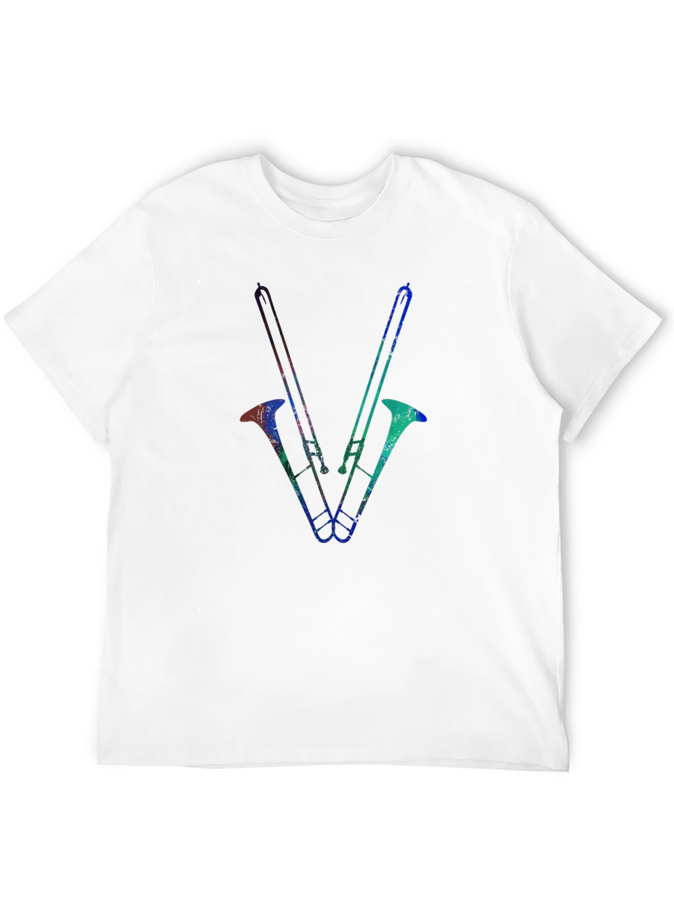 Trombone Graphic Tee - Black