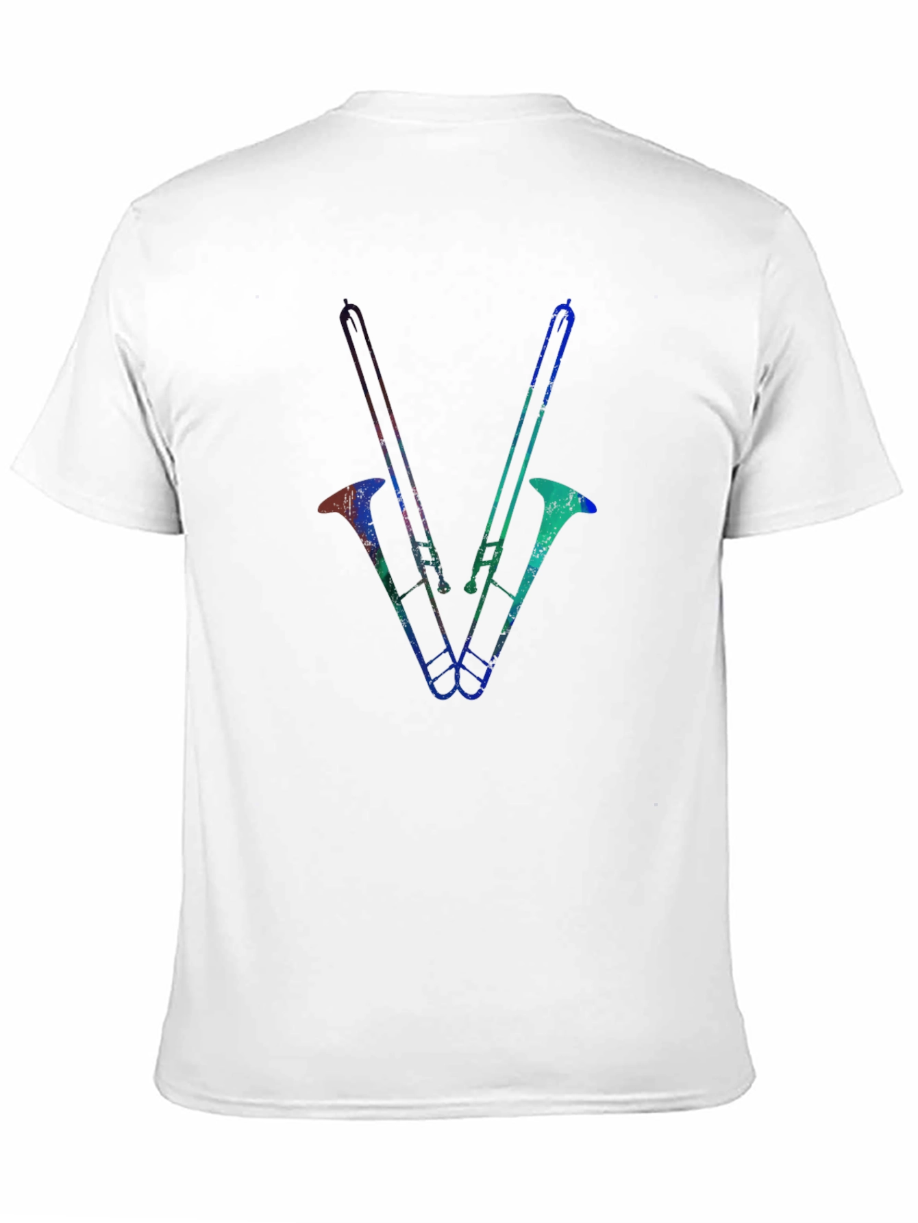 Trombone Graphic Tee - Black