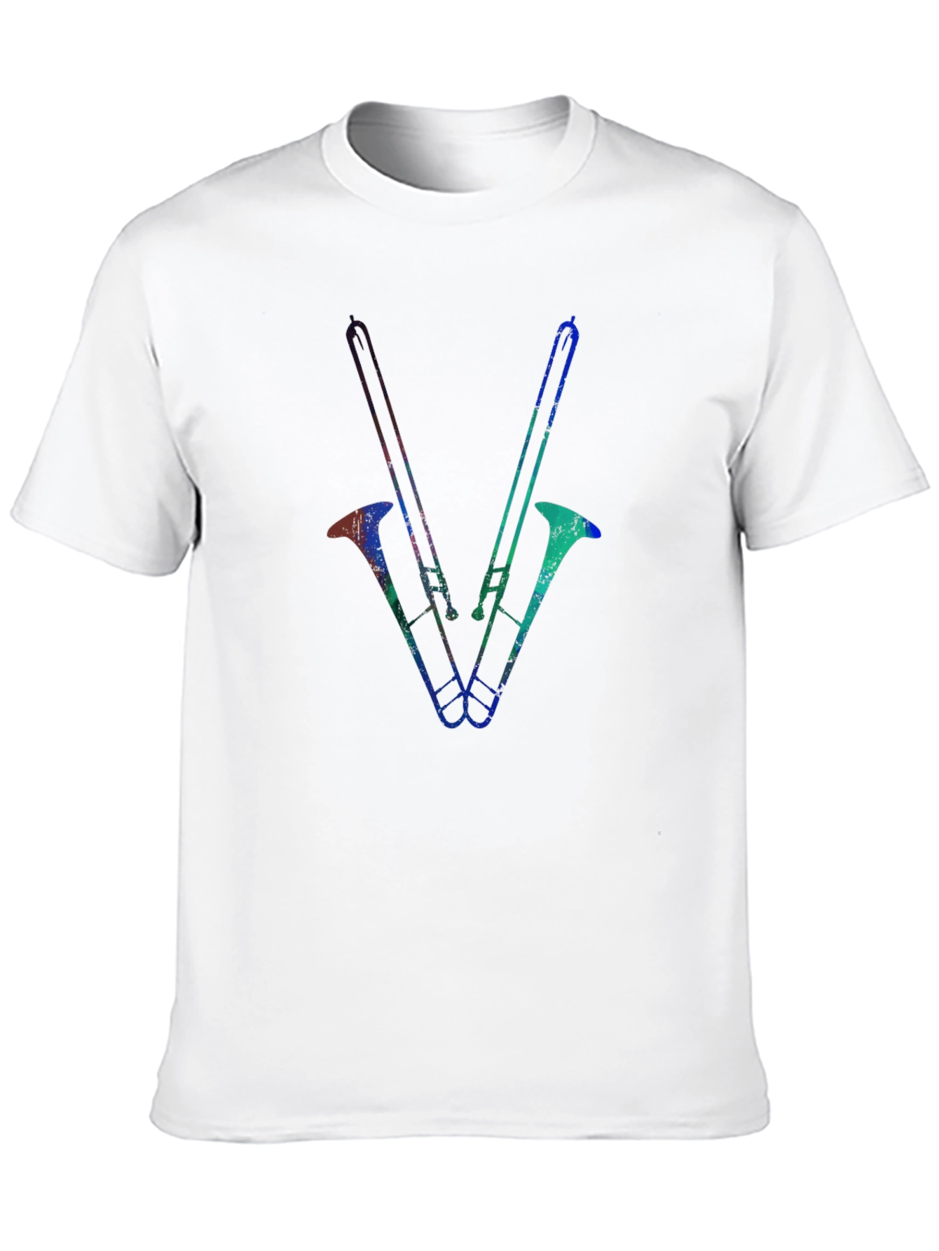 Trombone Graphic Tee - Black