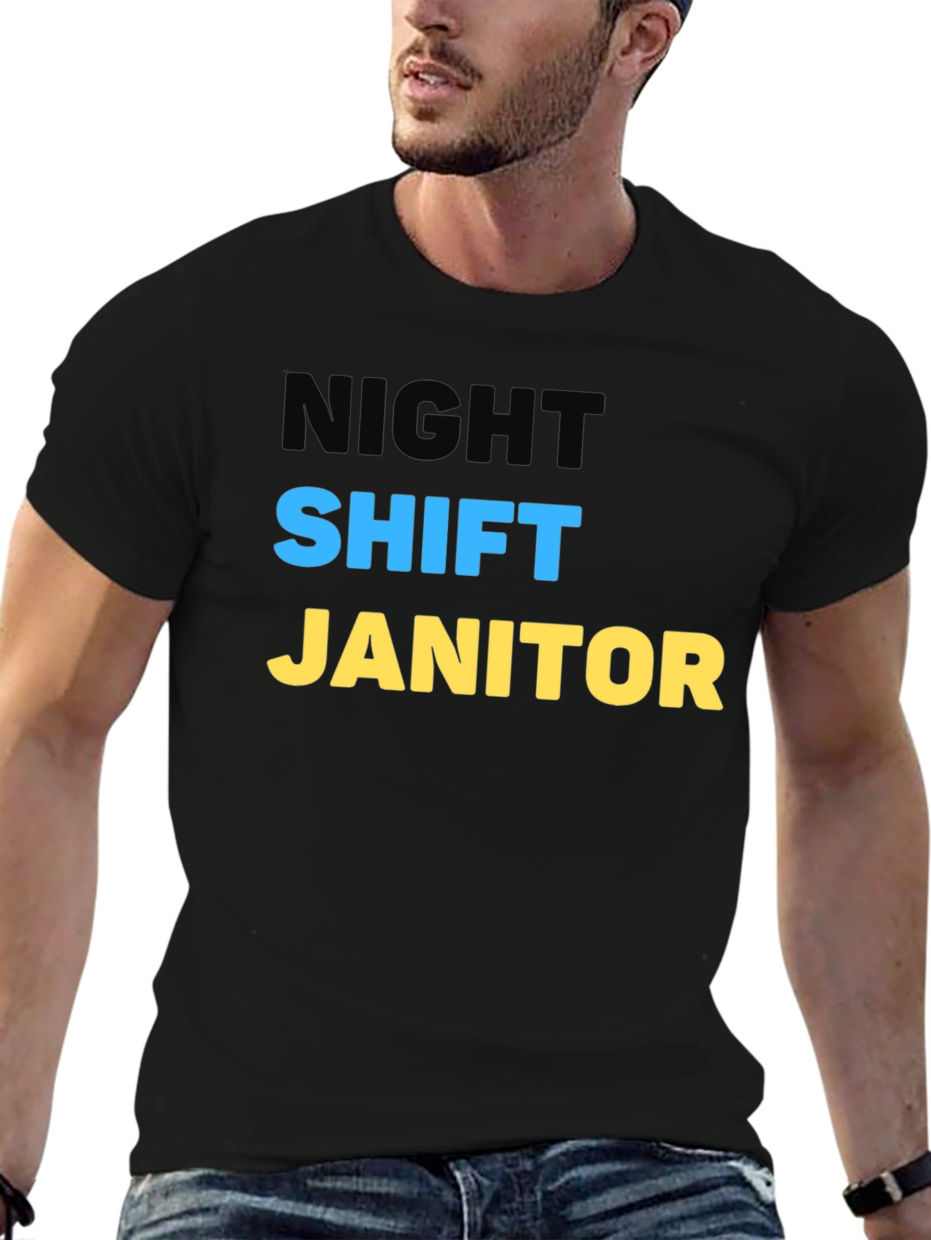 Night Shift Janitor Graphic Tee