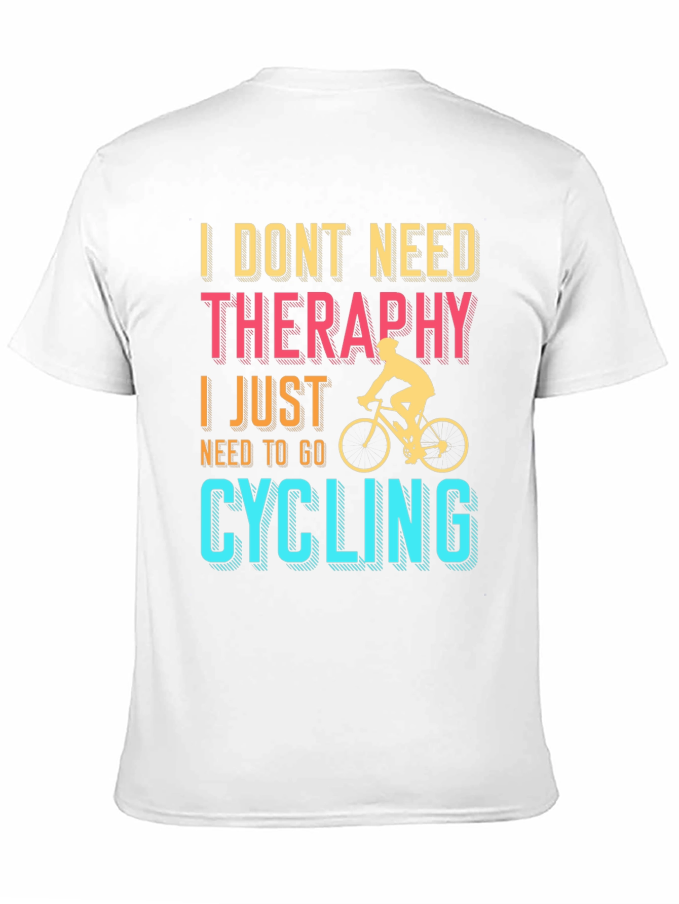 Cycling Therapy T-Shirt | Bike Lover Tee