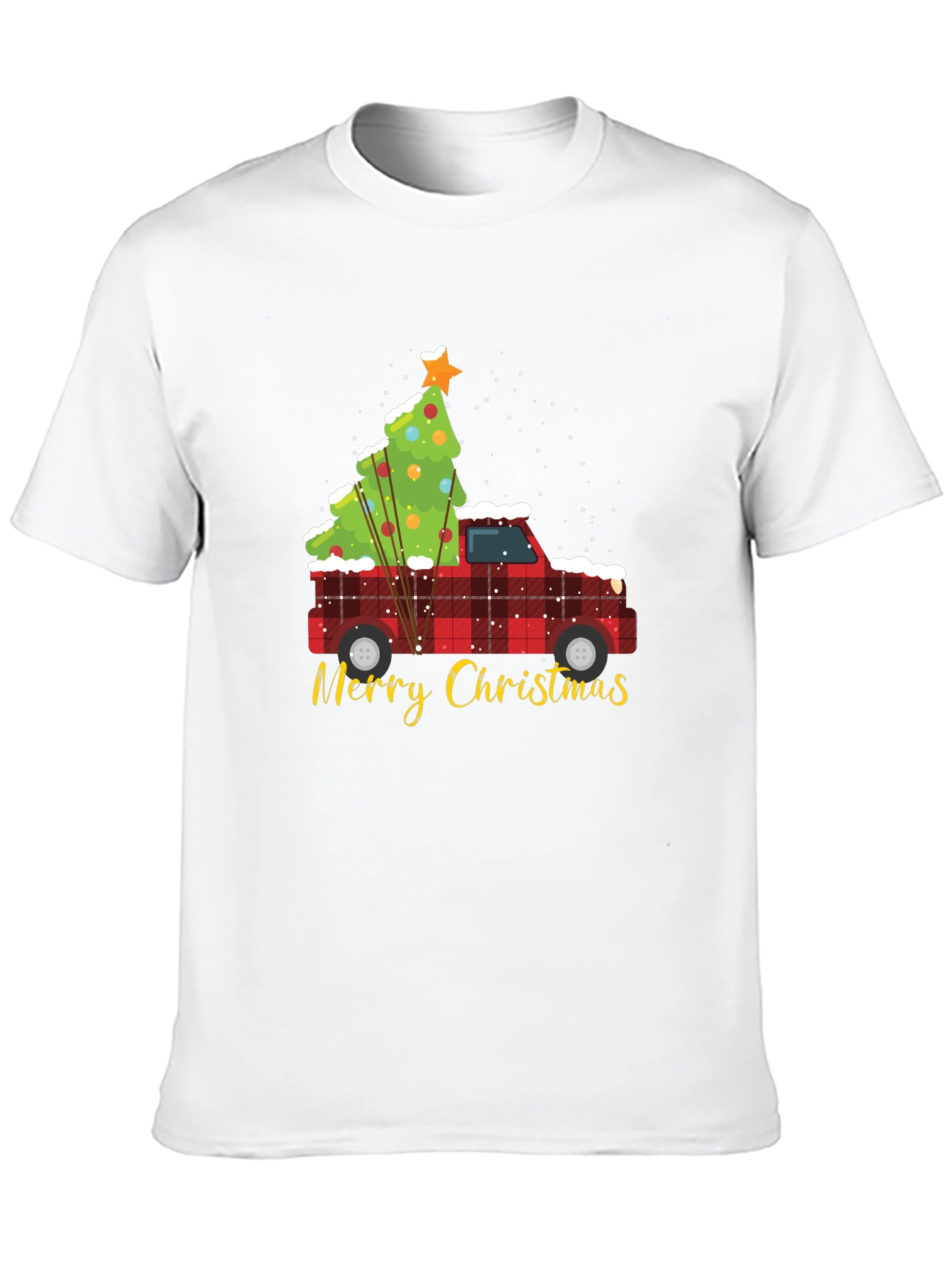 Christmas Truck & Tree Graphic Tee