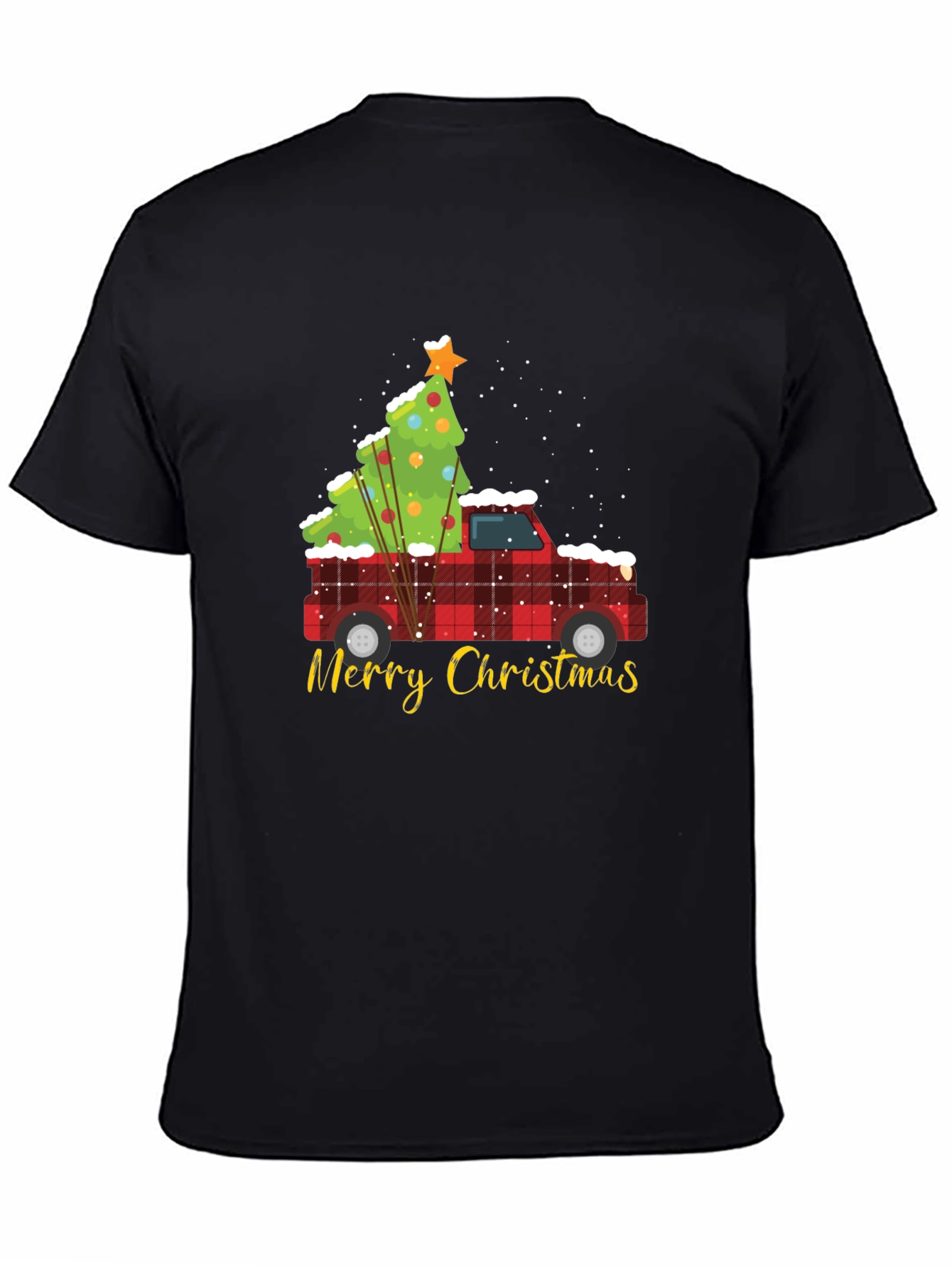 Christmas Truck & Tree Graphic Tee