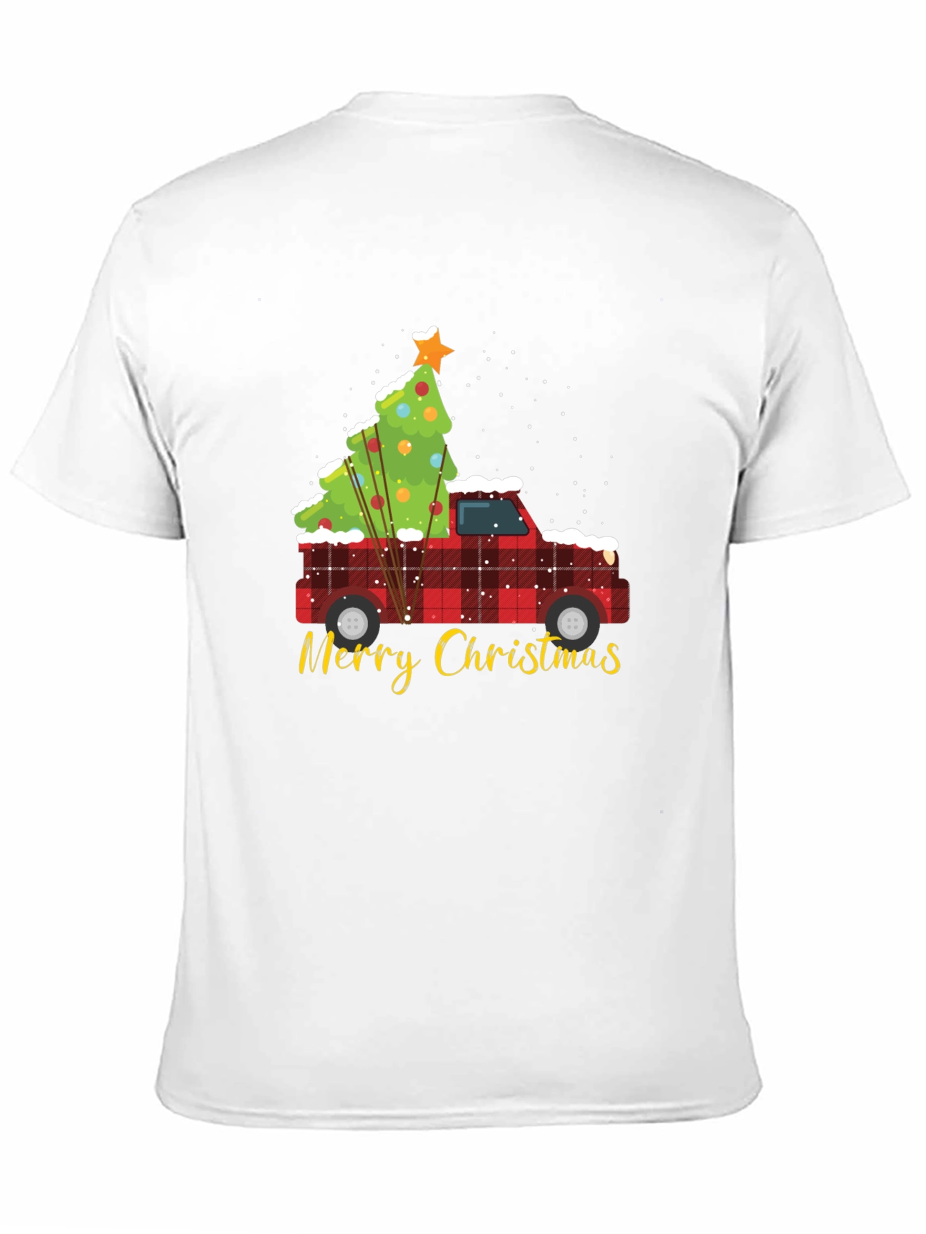 Christmas Truck & Tree Graphic Tee