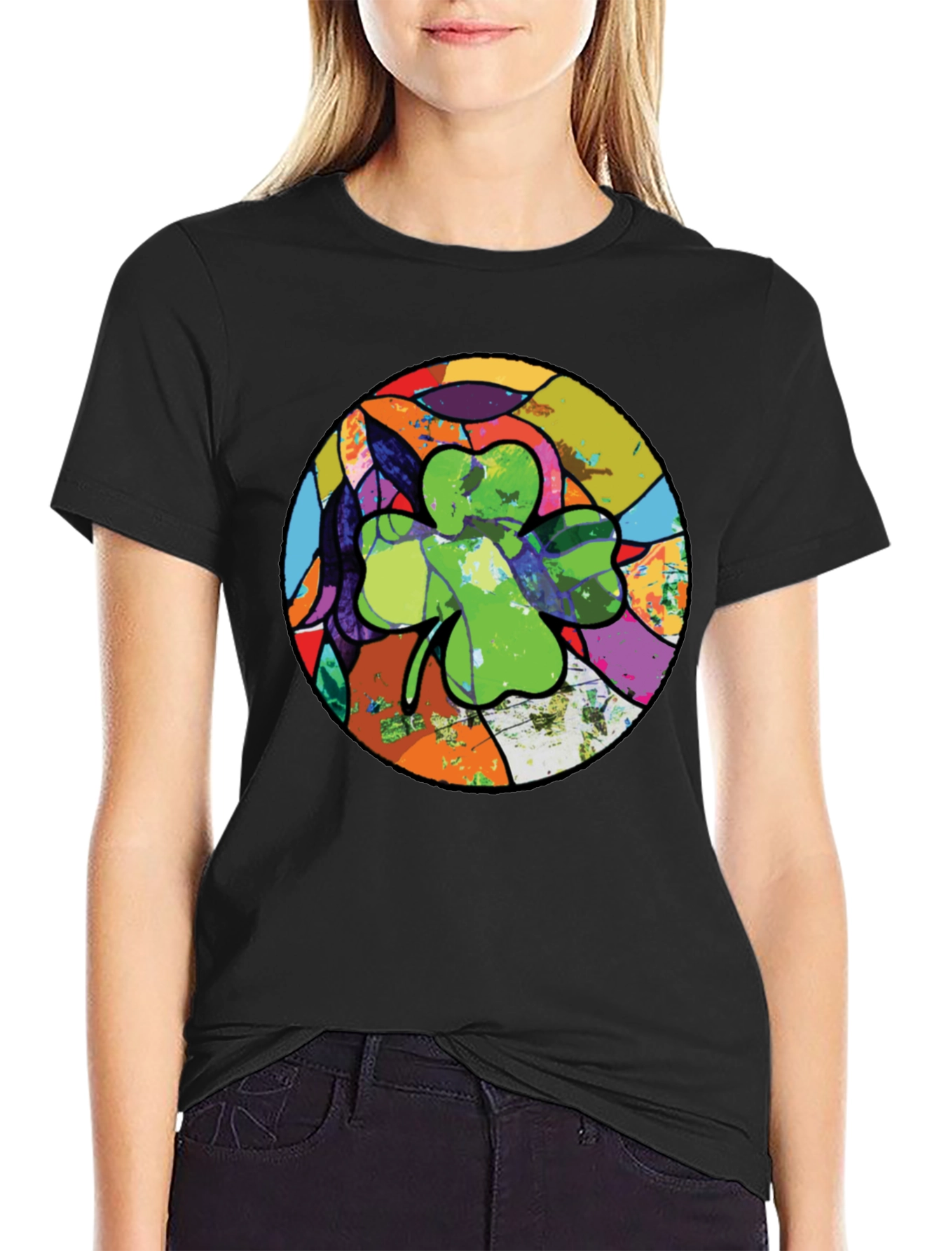 St. Patricks Day Clover T-Shirt - Lucky Tee