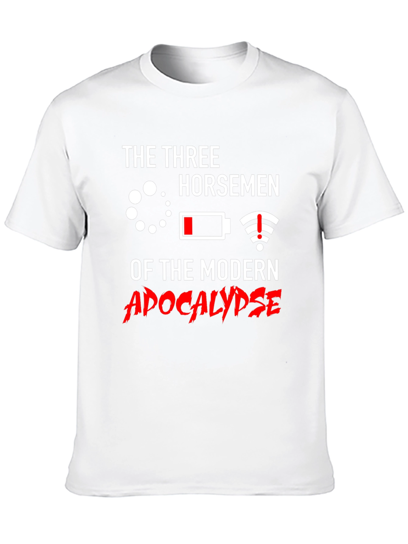 The Three Horsemen of the Modern Apocalypse T-Shirt