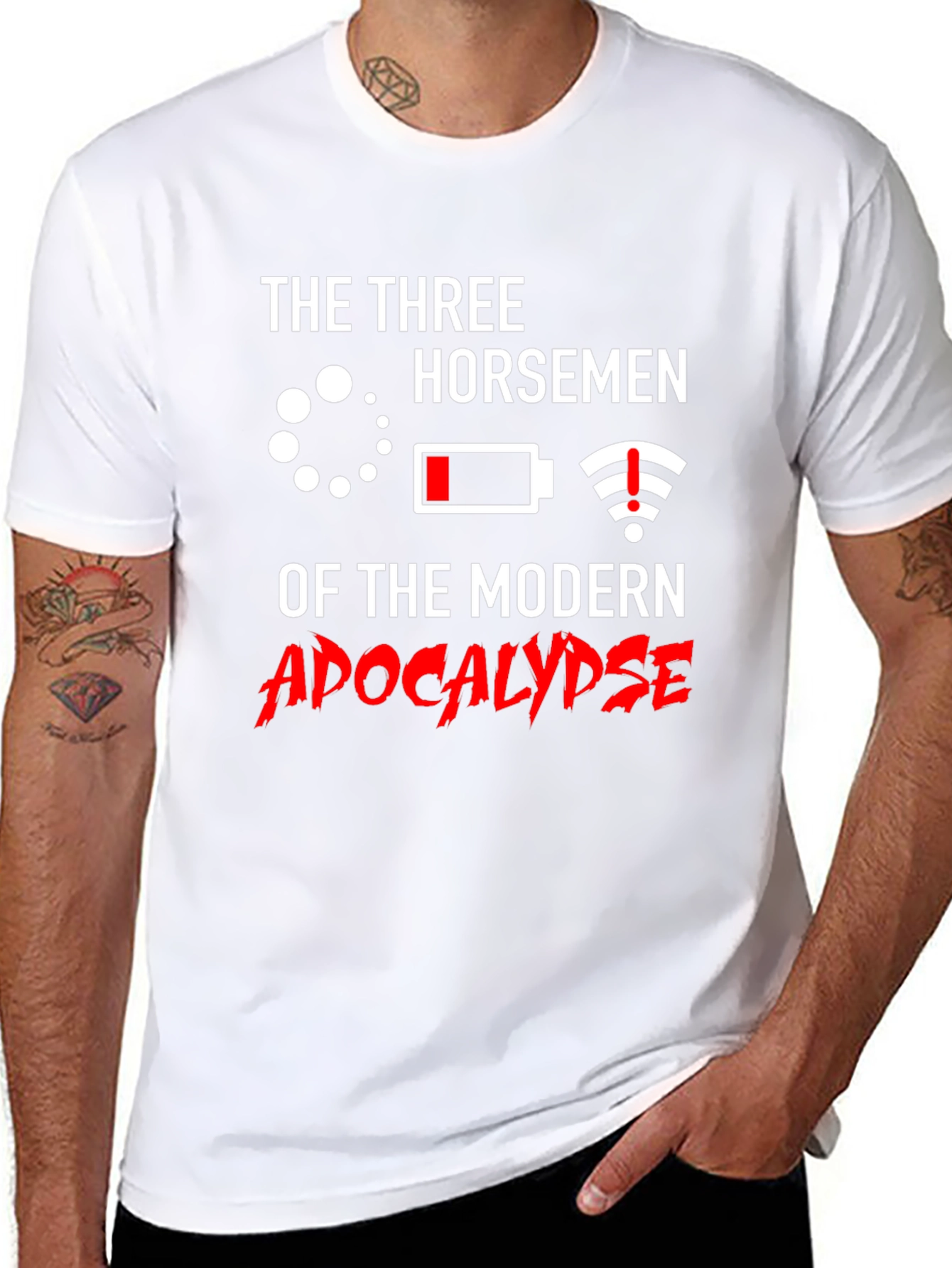 The Three Horsemen of the Modern Apocalypse T-Shirt