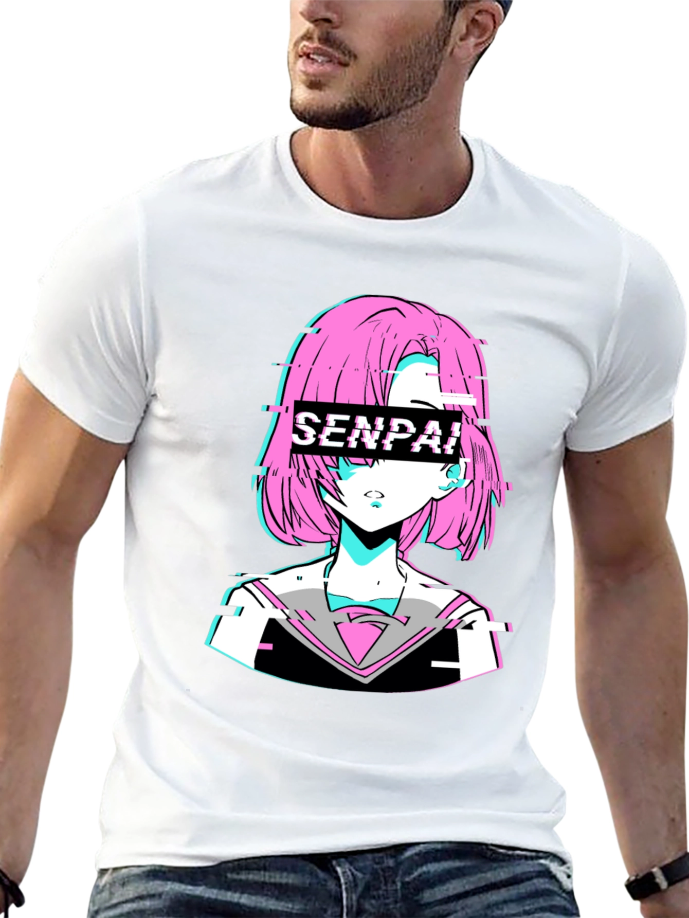 Senpai Anime Graphic T-Shirt