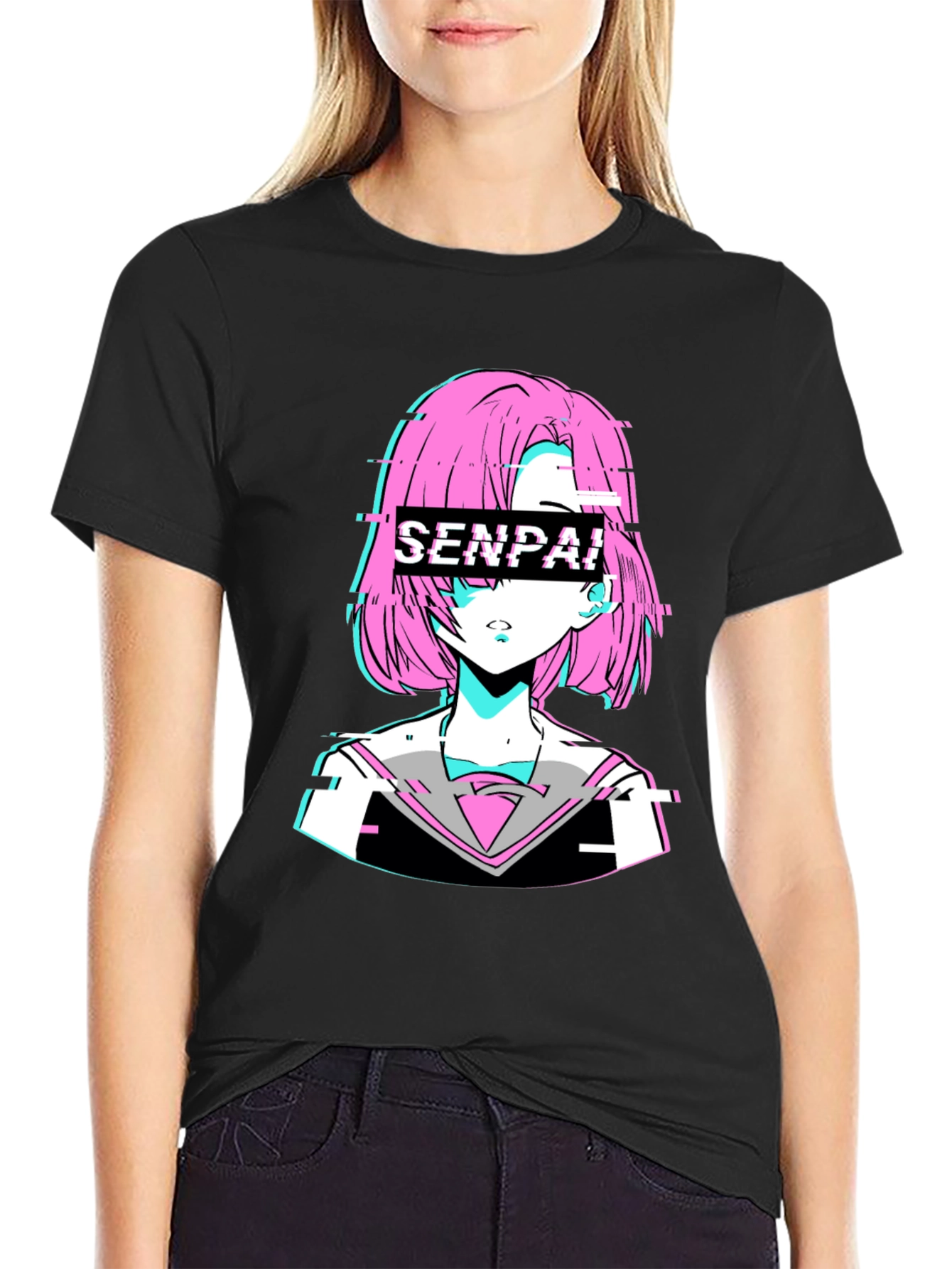 Senpai Anime Graphic T-Shirt