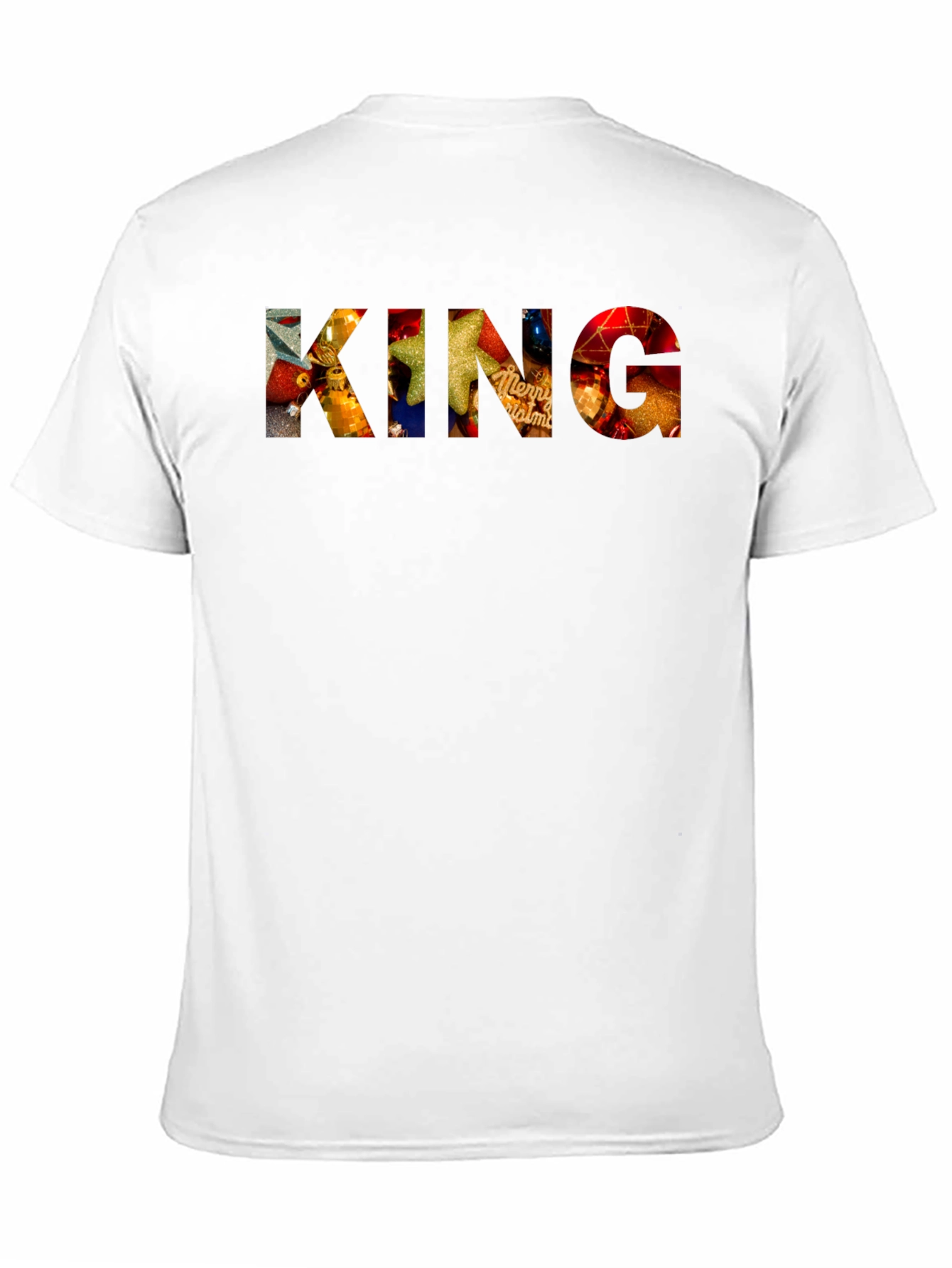 King Christmas Ornament Graphic Tee